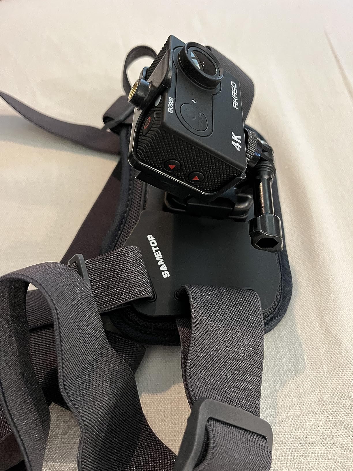 Chest Mount Harness Strap Body Mount Chesty Compatible with GoPro Hero 13 12 11 10 9 8 7 6 5 Session AKASO DJI Osmo Action Cameras - Balance Stability and Comfort Performance customer photo 1