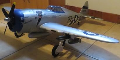E-flite RC Airplane P-47 Razorback 1.2m BNF Basic-Transmitter Battery and Charger Not Included EFL08450 Airplanes B&F Electric customer photo 1