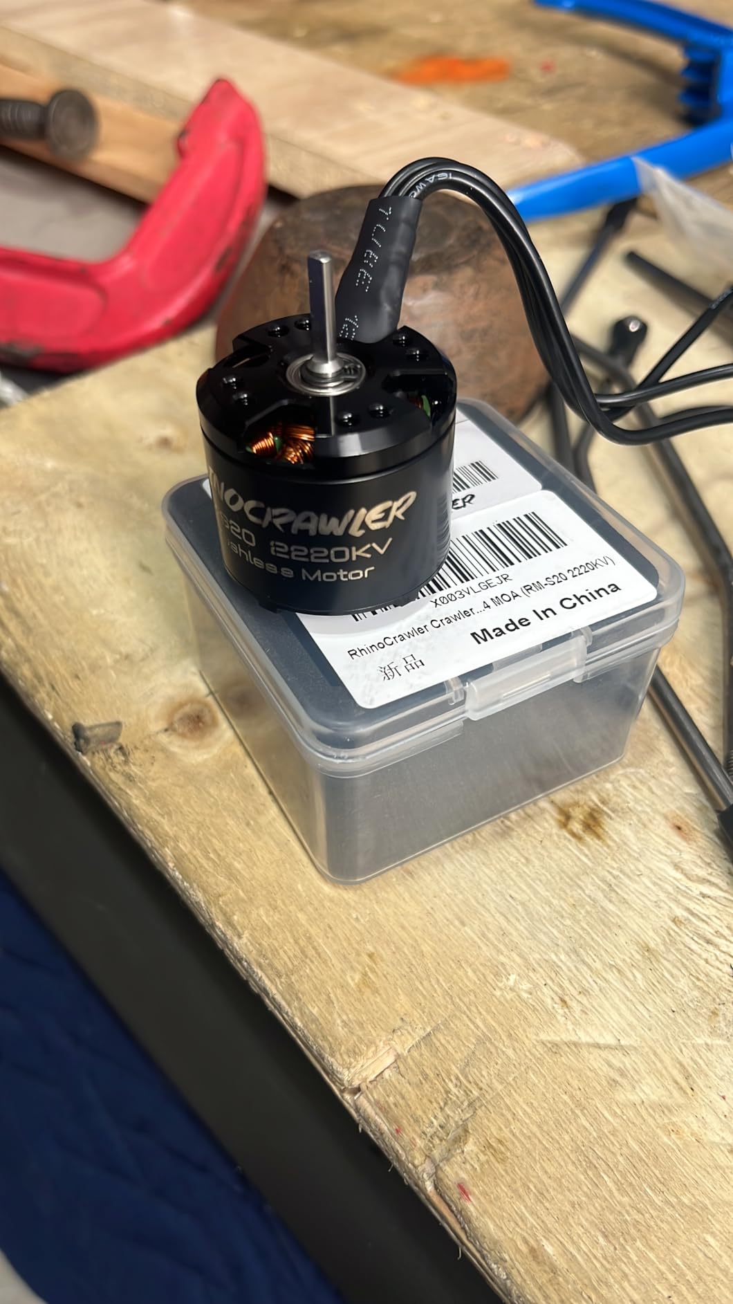 RhinoCrawler Crawler 3532 Outrunner Brushless Motor for 1/8 1/10 AM32 ESC80A RC Crawler customer photo 1