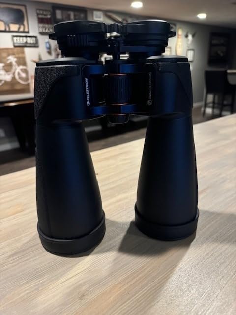 Celestron SkyMaster Pro ED 7x50 Binoculars for Wide Night-Sky Views | ED Glass for Sharp Views, XLT Fully Multi-Coated Optics, Waterproof & Fogproof, Rubber Armored, Wide 7.4° Field of View customer photo 1