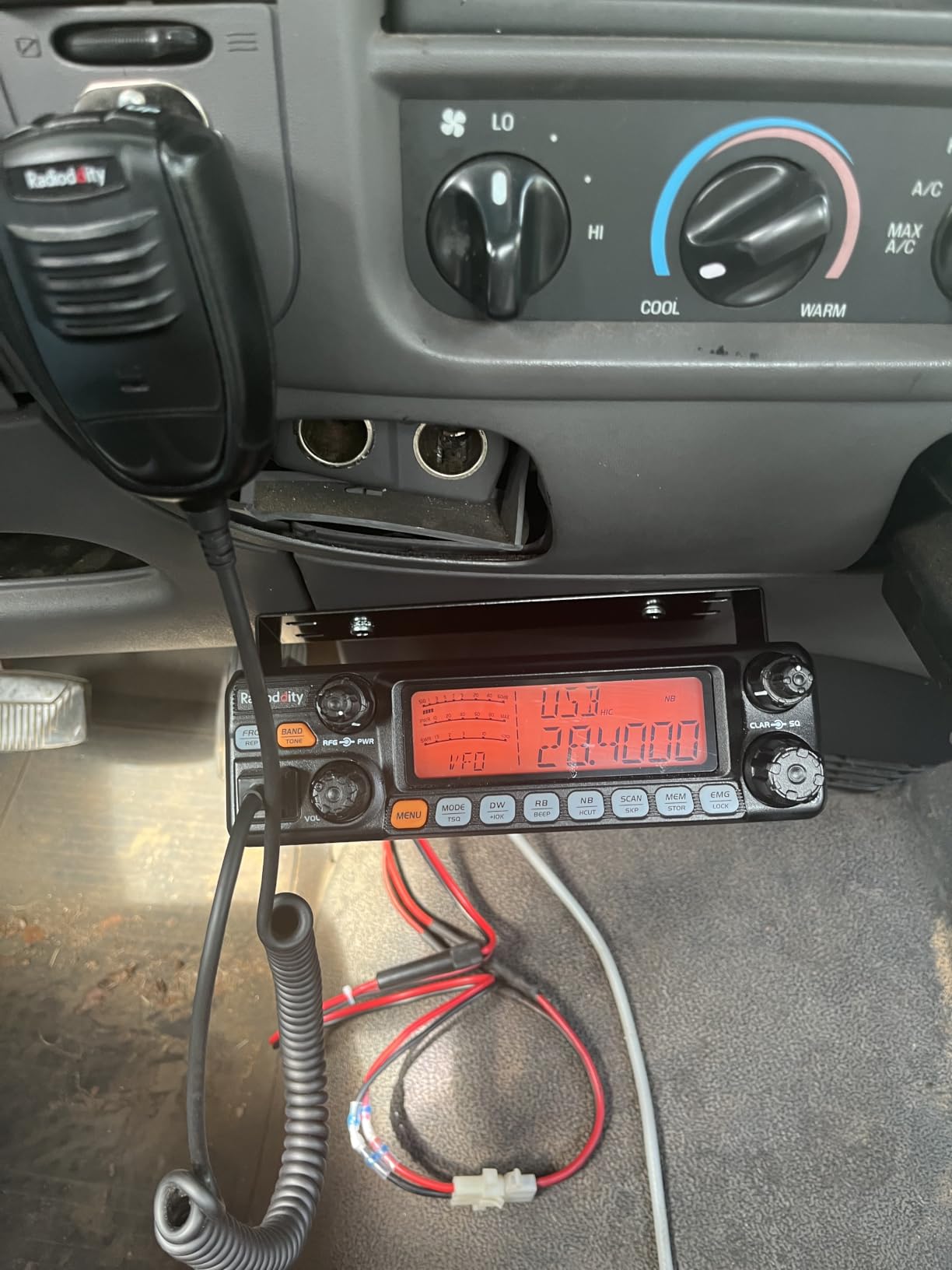 Radioddity QT60 Pro 10 Meter Radio SSB, AM, FM, PA, 60W High Power Amateur Ham Mobile Transceiver customer photo 1