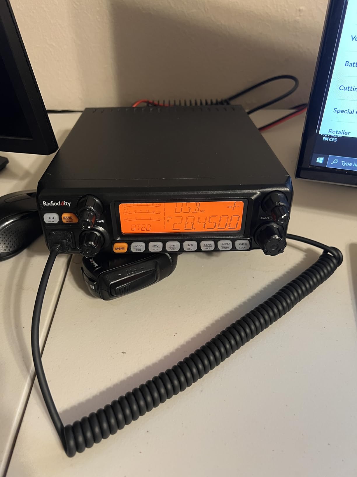 Radioddity QT60 Pro 10 Meter Radio SSB, AM, FM, PA, 60W High Power Amateur Ham Mobile Transceiver customer photo 2