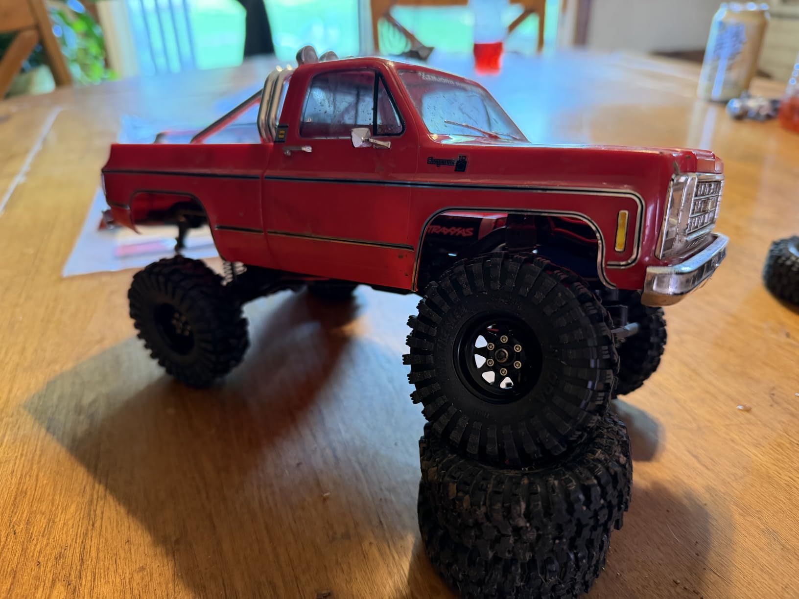 Traxxas TRX-4M Scale and Trail Crawler with 1979 Chevrolet K10 Truck Body: 1/18-Scale 4WD Electric Truck with TQ 2.4GHz Radio System customer photo 1