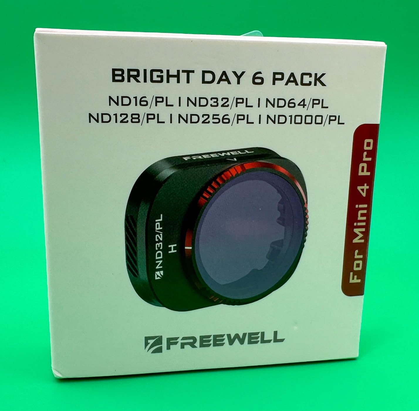 Freewell Bright Day-6Pack Hybrid ND/PL Filters Compatible with Mini 4 Pro | ND16/PL, ND32/PL, ND64/PL, ND128/PL, ND256/PL, and ND1000/PL Vivid Color, Rich Contrast customer photo 2
