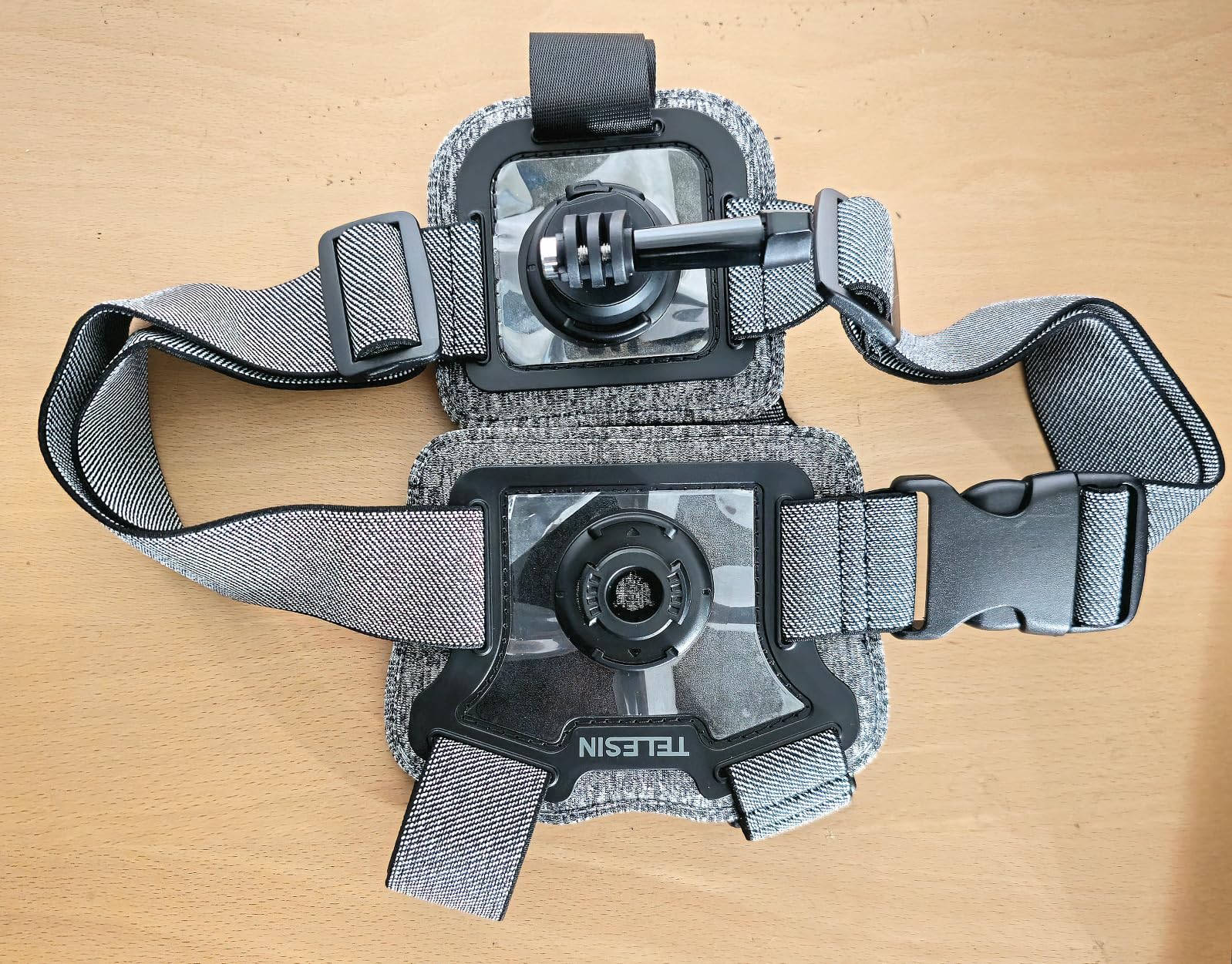 TELESIN Chest Strap Mount, Front & Back Video Angle Harness Wearing Belt Mount for GoPro Max Hero 13 12 11 10 9 8 7 6 5 Black Session customer photo 2