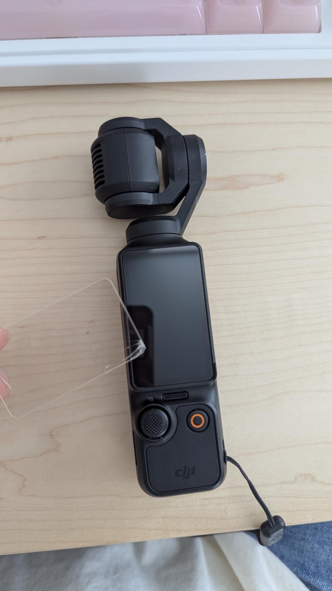 FPVtosky 2 Lens Protector + 2 LCD Screen Protector for DJI Osmo Pocket 4/3, Tempered Glass Film for DJI Pocket 4/3 Accessories, 9H Hardness, Touch Sensitive, Full Screen Protection customer photo 1