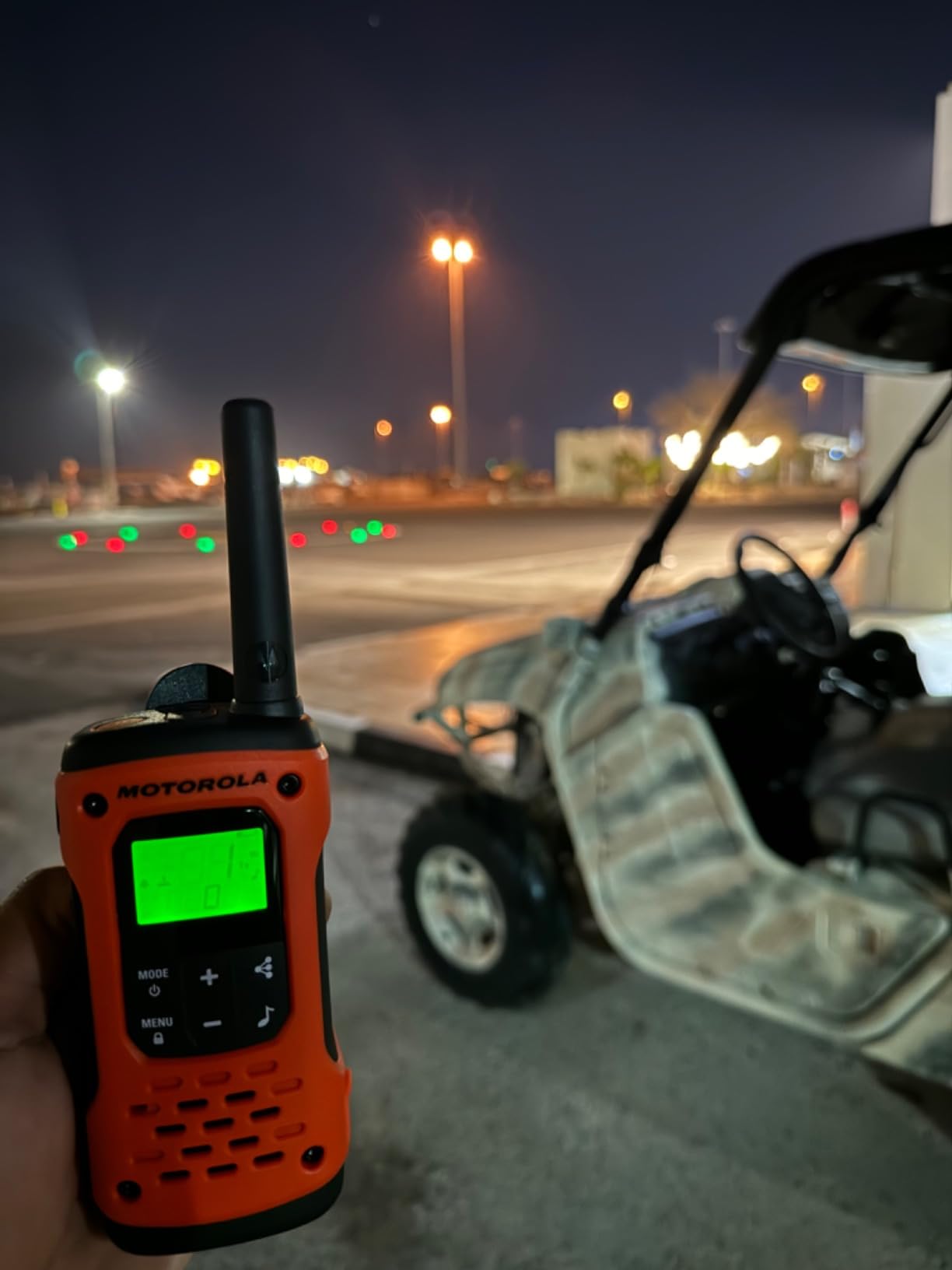 Motorola Solutions Talkabout T605 H2O, Two Way Radios Waterproof Walkie Talkie Emergency Preparedness, Rechargeable, 22 Channel, 35 Mile, Orange W/Black, 2 Pack customer photo 2