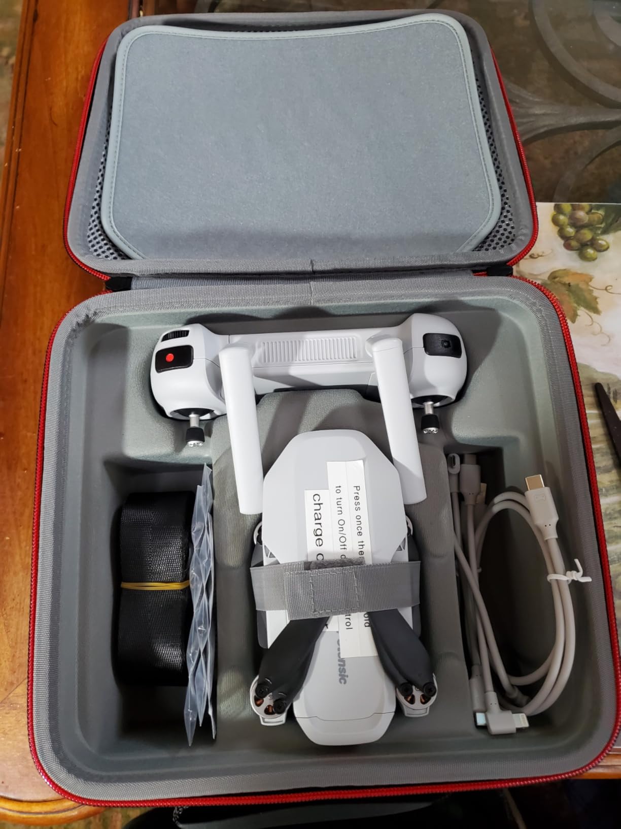 RLSOCO Case Compatible with Potensic Atom/Atom SE/Atom LT GPS Drone - Fits Atom/Atom SE/Atom LT Drone Accessories: Drone, Controller, Charging Hub and Power Adapter and More, Atom/Se/Lt Drone Case customer photo 1