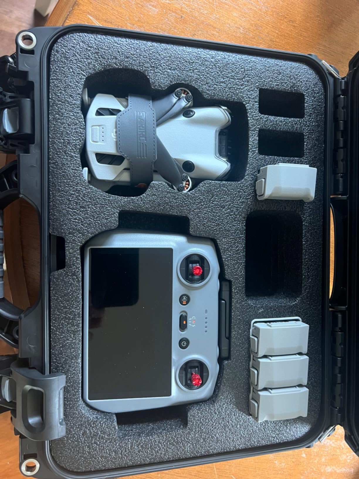 NANUK 915 DJI Mini 3 & 4 Pro - Waterproof Hard Case with Drone Foam Insert, Crushproof, Portable Travel Case, Made in Canada customer photo 2