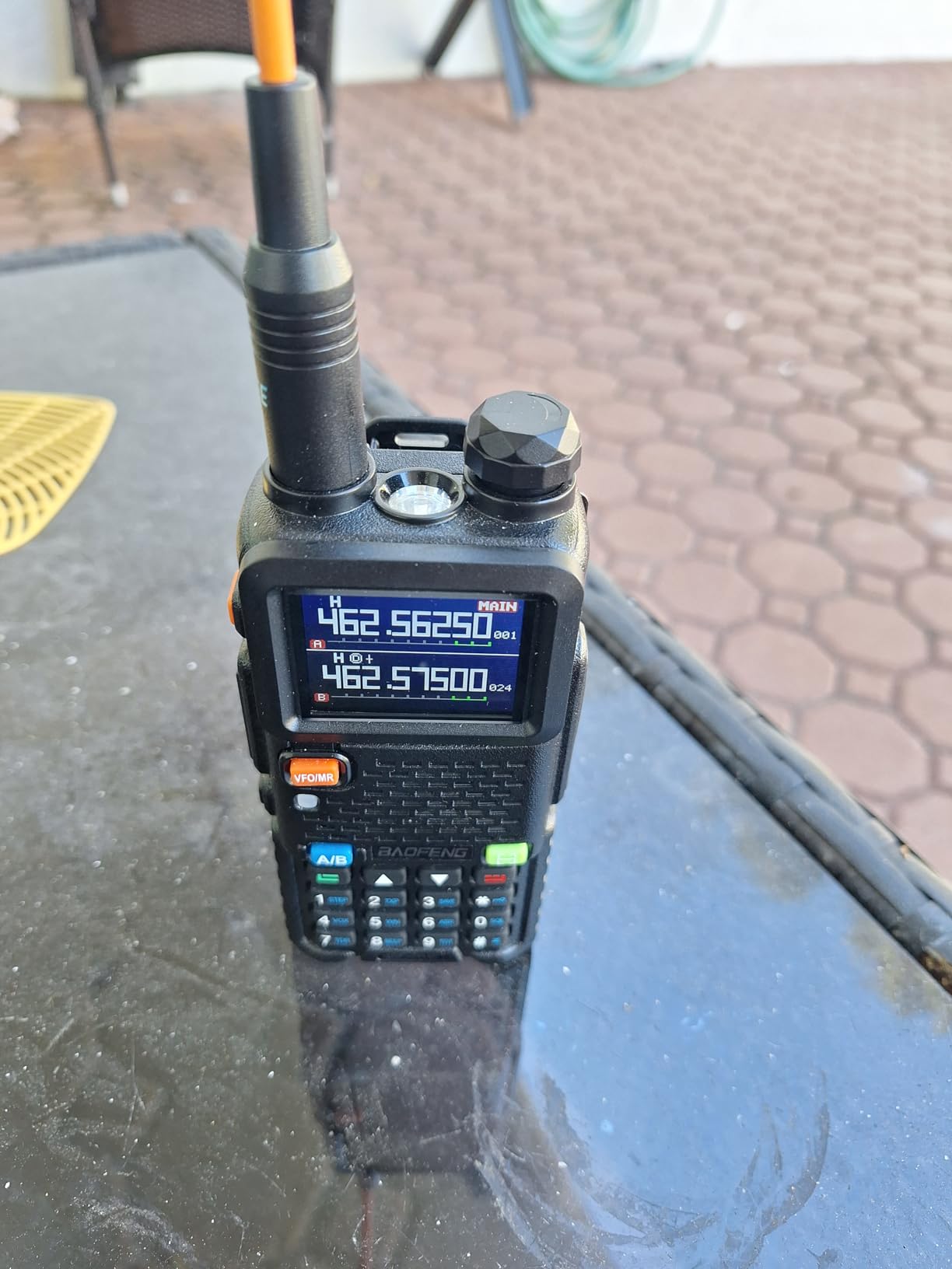 BAOFENG UV-5G Plus GMRS Handheld Radio, 999 CHs Chirp Compatible, 1 Pack | 2500mAh USB-C Rechargeable Battery, Long Range Repeater Capable, NOAA Weather Scan & Alert, for Camping, Off-Road Trips customer photo 1