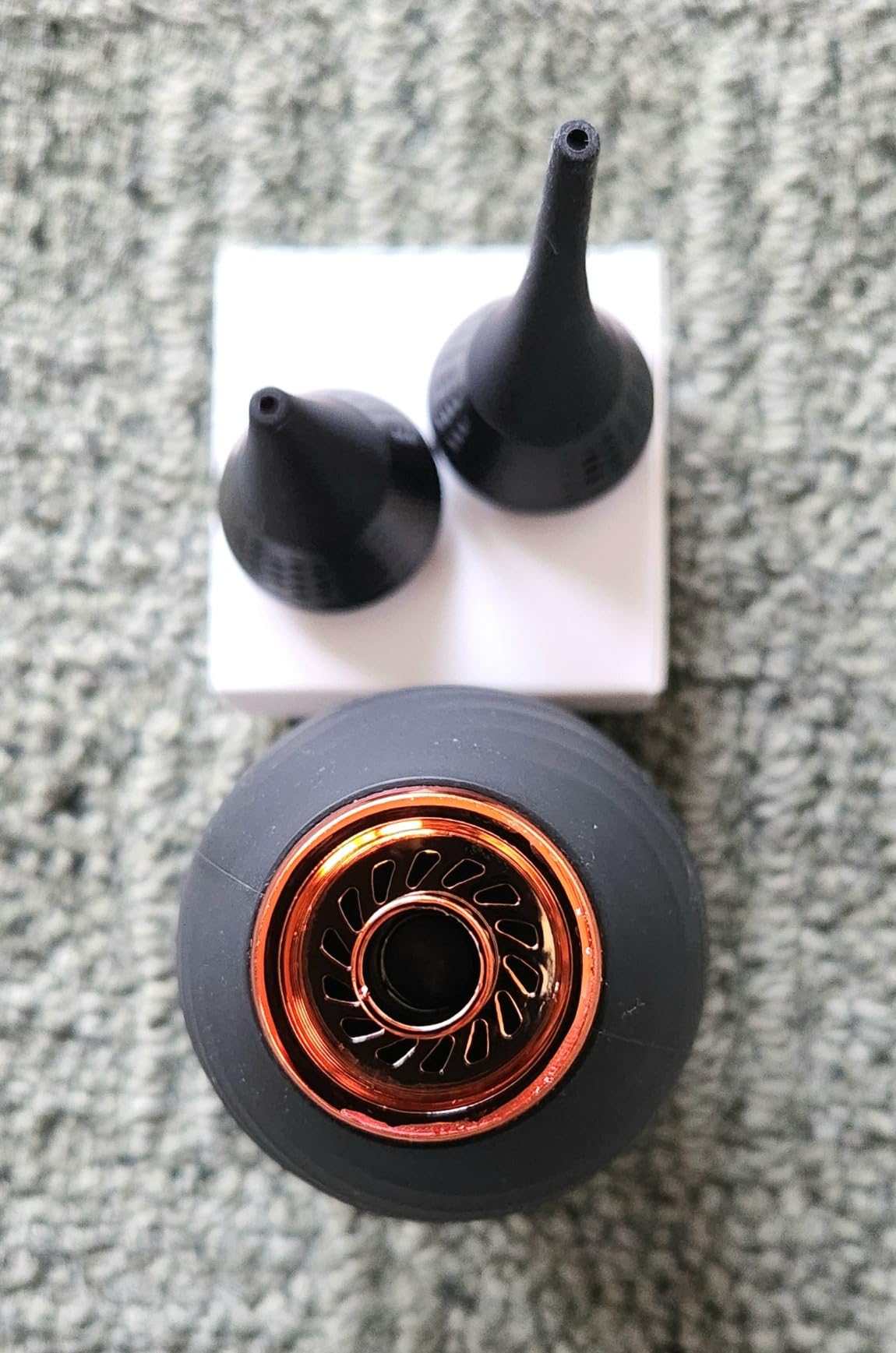 K&F CONCEPT Camera Air Blower with Long Nozzle/Short Nozzle Switch Design, Silicone, Dual-Valve, Ergonomic Design customer photo 2