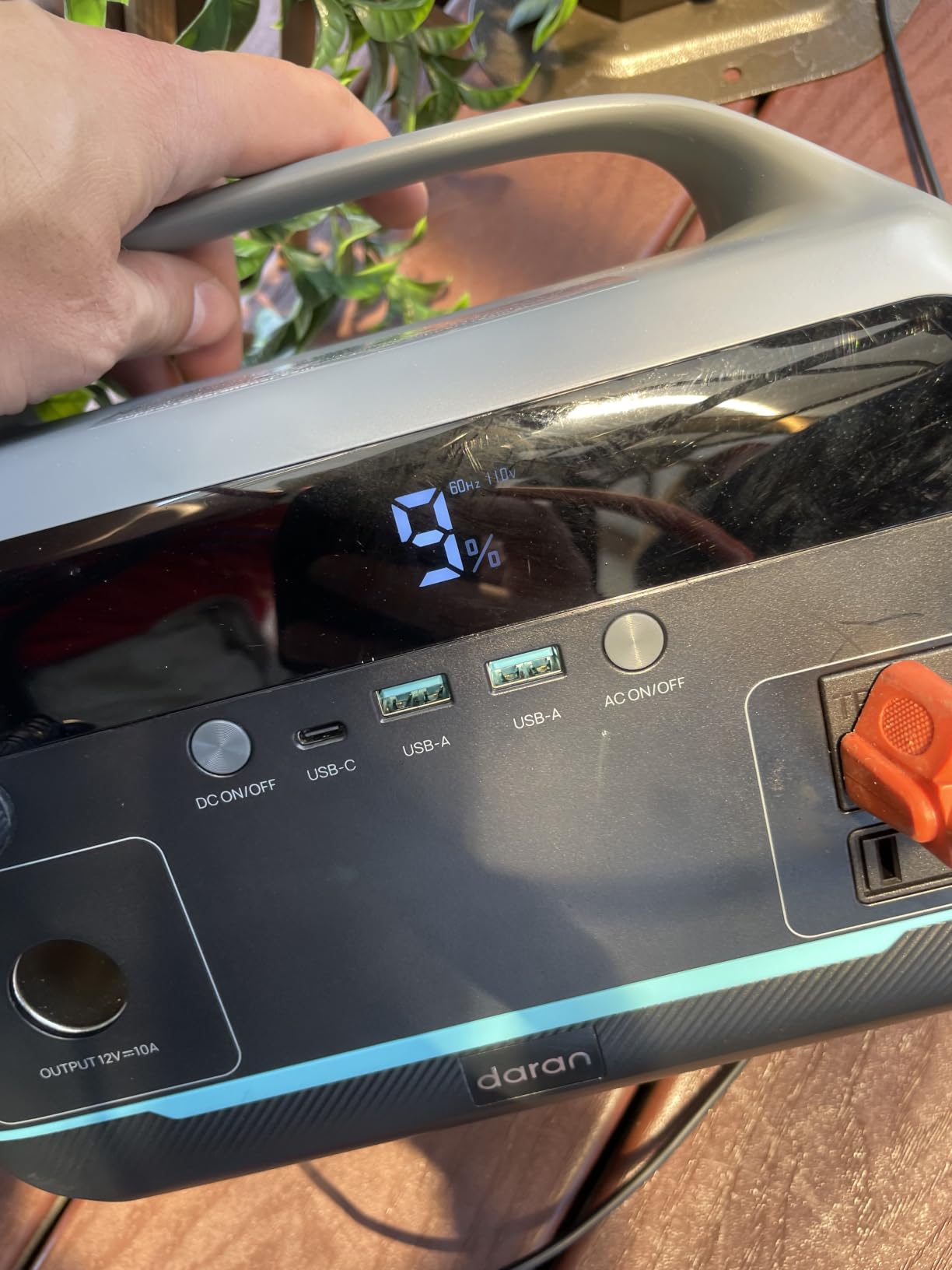DARAN Portable Power Station 89.6Wh LiFePO4 Battery 100W (200W Peak) Solar Power Bank, Portable Charger Small Generator with AC Outlets & PD Fast Charging for Home/Laptop/Camping (Solar Panel Optional) customer photo 2
