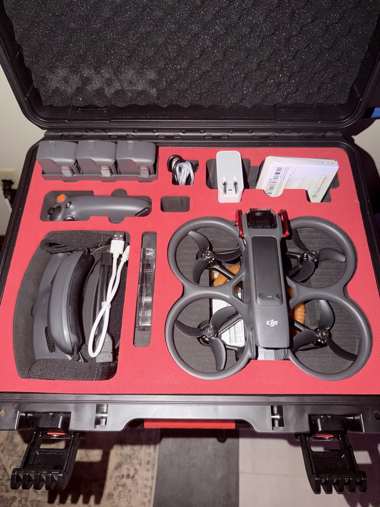 DJI Avata 2 Fly More Combo (1 Battery), FPV Drones with Camera for Adults 4K, Immersive Experience, Built-in Propeller Guard, Easy Flip/Roll, FAA Remote ID Compliant, POV Content Drone, Black customer photo 2