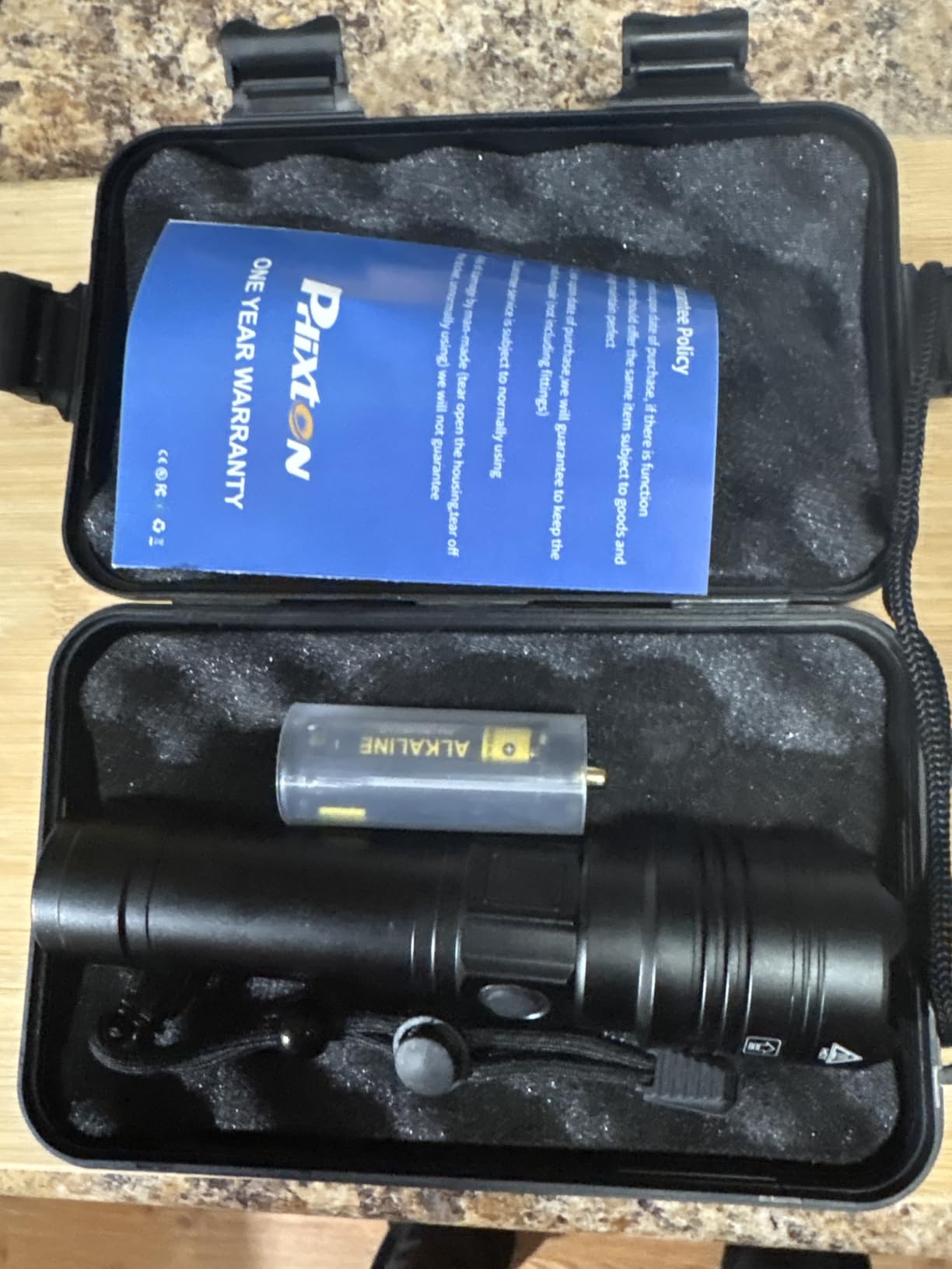PHIXTON Rechargeable Flashlights 100000 High Lumens Long Range 3280 FT, Super Bright USB C LED Flashlight Long Lasting 15 Hours, Powerful Multifunctional Strong Flash Lights, for Camping customer photo 2