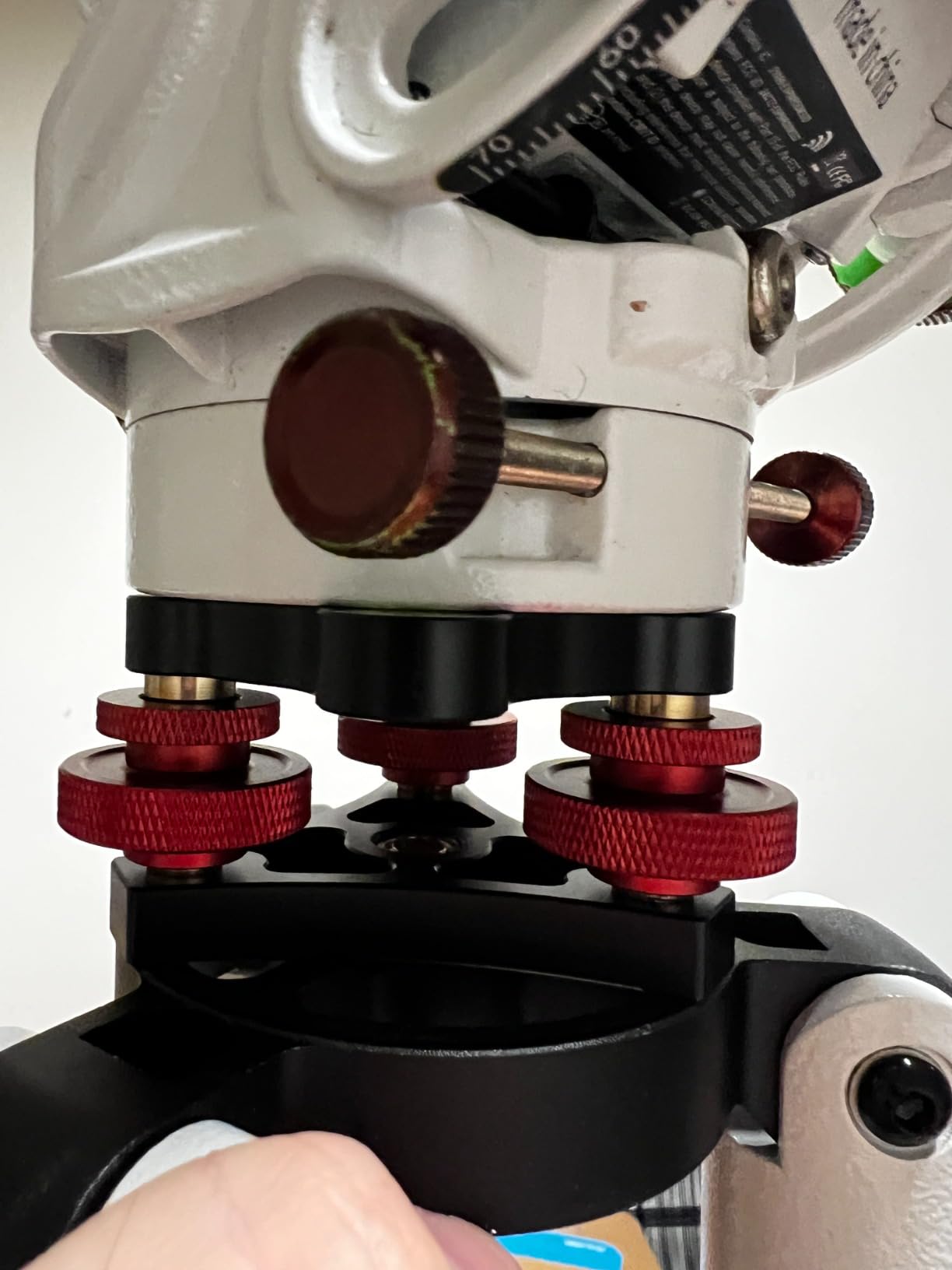 Tripod Leveling Head for Panoramic Head Ball Head Camera Video Head | Tripod Head for Camera Tripod Leveler base with +/-5 Degree Precision Adjustment customer photo 2
