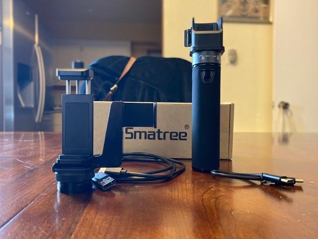 Smatree Portable Osmo Pocket 4P/4/3 Power Stick (Power Bank) for DJI Osmo | Compatible for DJI Osmo Pocket 4P/4/3, Handheld Smartphone Holder Mount Bracket Only for DJI Osmo Pocket 4P/4/3 Camera customer photo 2
