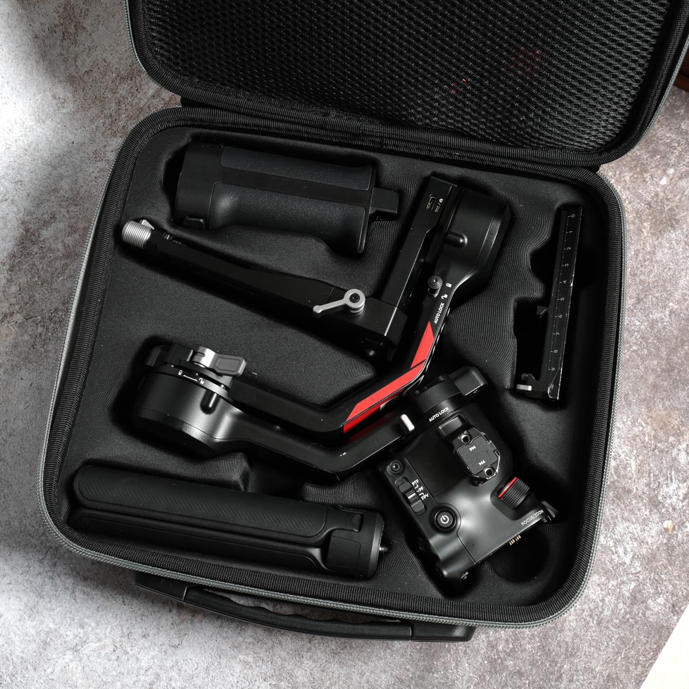 RS 4 Case compatible with DJI RS 4 Ronin Stabilizer,Carrying Case Storage Bag Accessories for DJI RS 4 Ronin Stabilizer customer photo 1