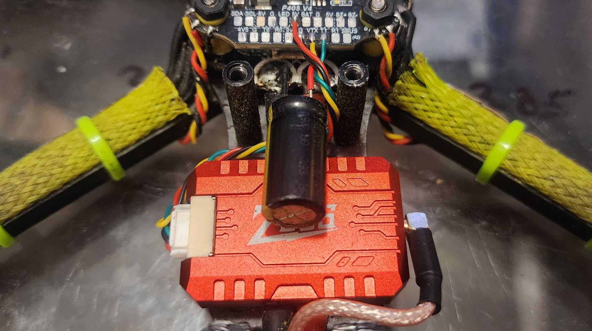 HGLRC Zeus 1.6W VTX PRO PIT/25/400/800/1.6W Switchable FPV DVR Transmitter Built-in Microphone Support OSD 20X20mm M2 Upgraded Long Range Version For FPV Racing Drone Quad (MMCX) customer photo 2