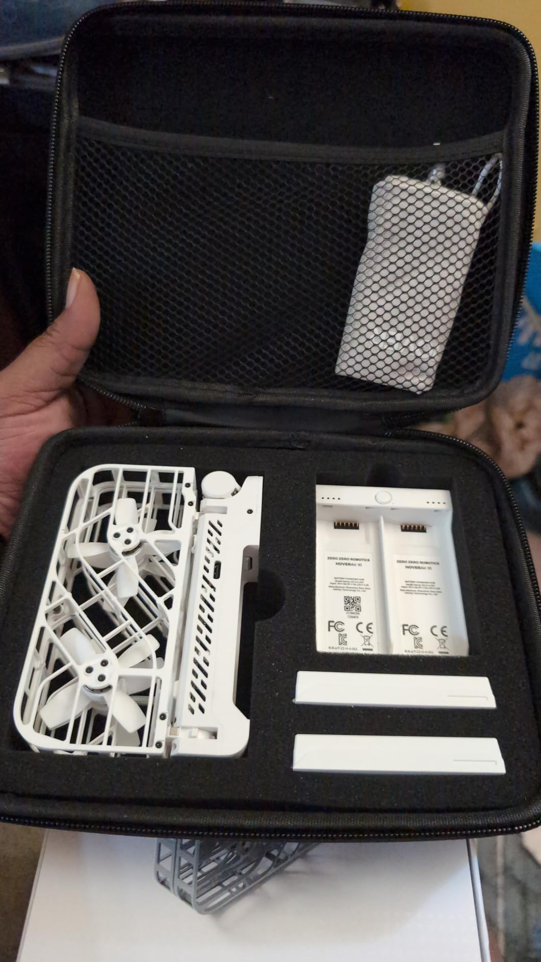 Carrying Hard Case for Hover air X1 Self-Flying Camera Cover Drone Accessories, HOVERair Combo Plus Bag Battery Charging Hub Storage customer photo 2