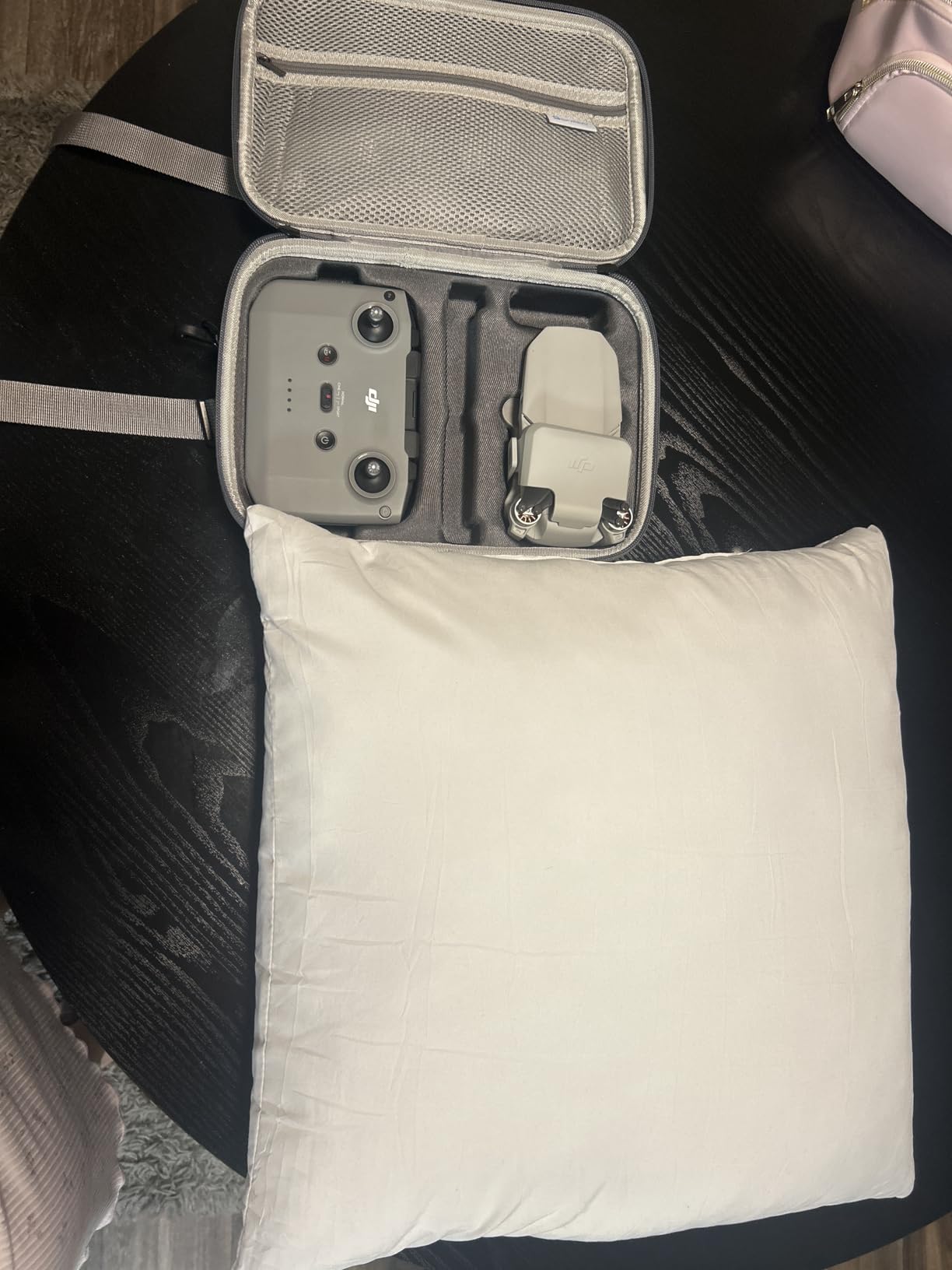 Skyreat Mini 4K/2 SE Drone Case, Portable Leather PU Case with Shoulder Strap, Handle and Propeller Holders customer photo 2