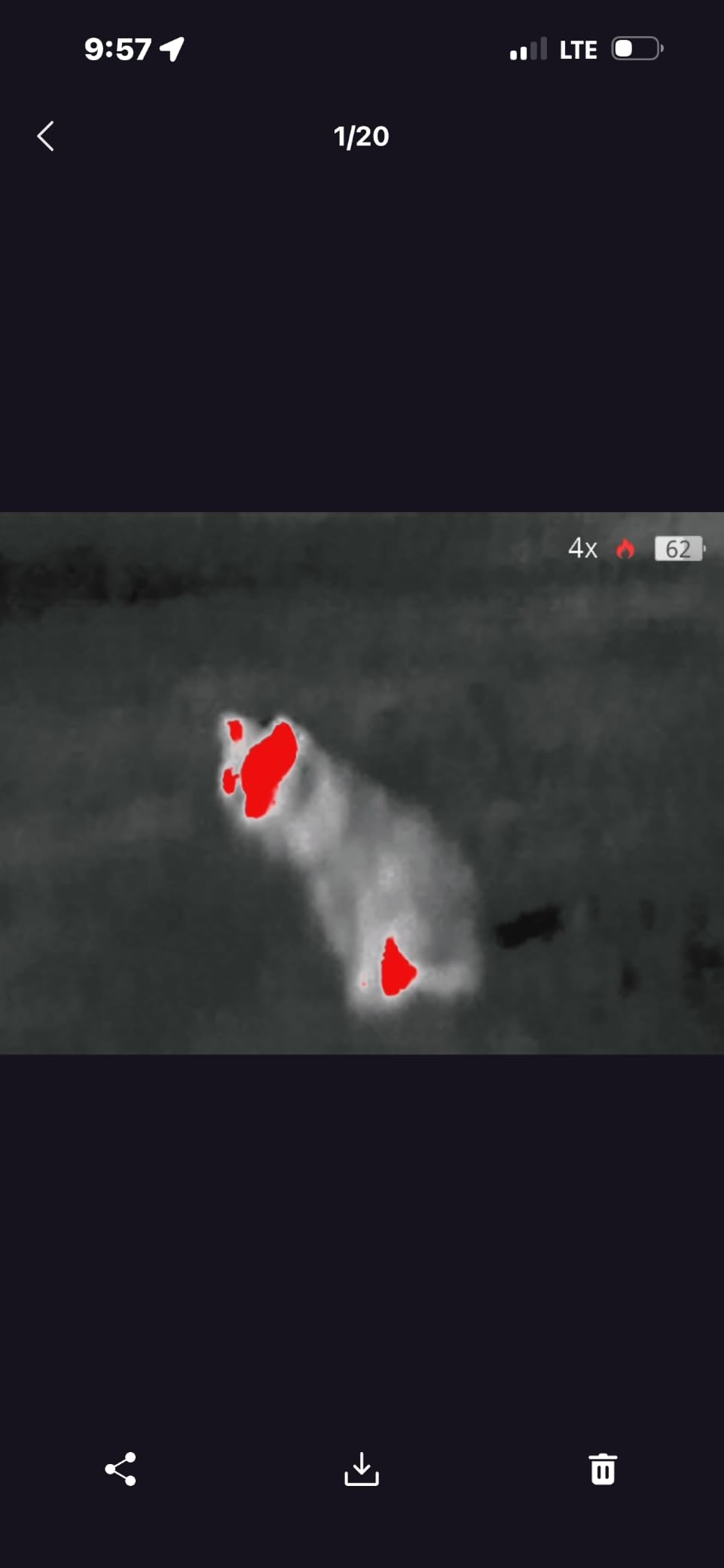 TOPDON TS004 Thermal Imaging Monocular, 13mm 50Hz Night Vision | 320 x 240 TISR 256 x 192 IR Resolution, Supported Wireless Connection, 11h Battery Life, IP67 Monocular for Hunting customer photo 2