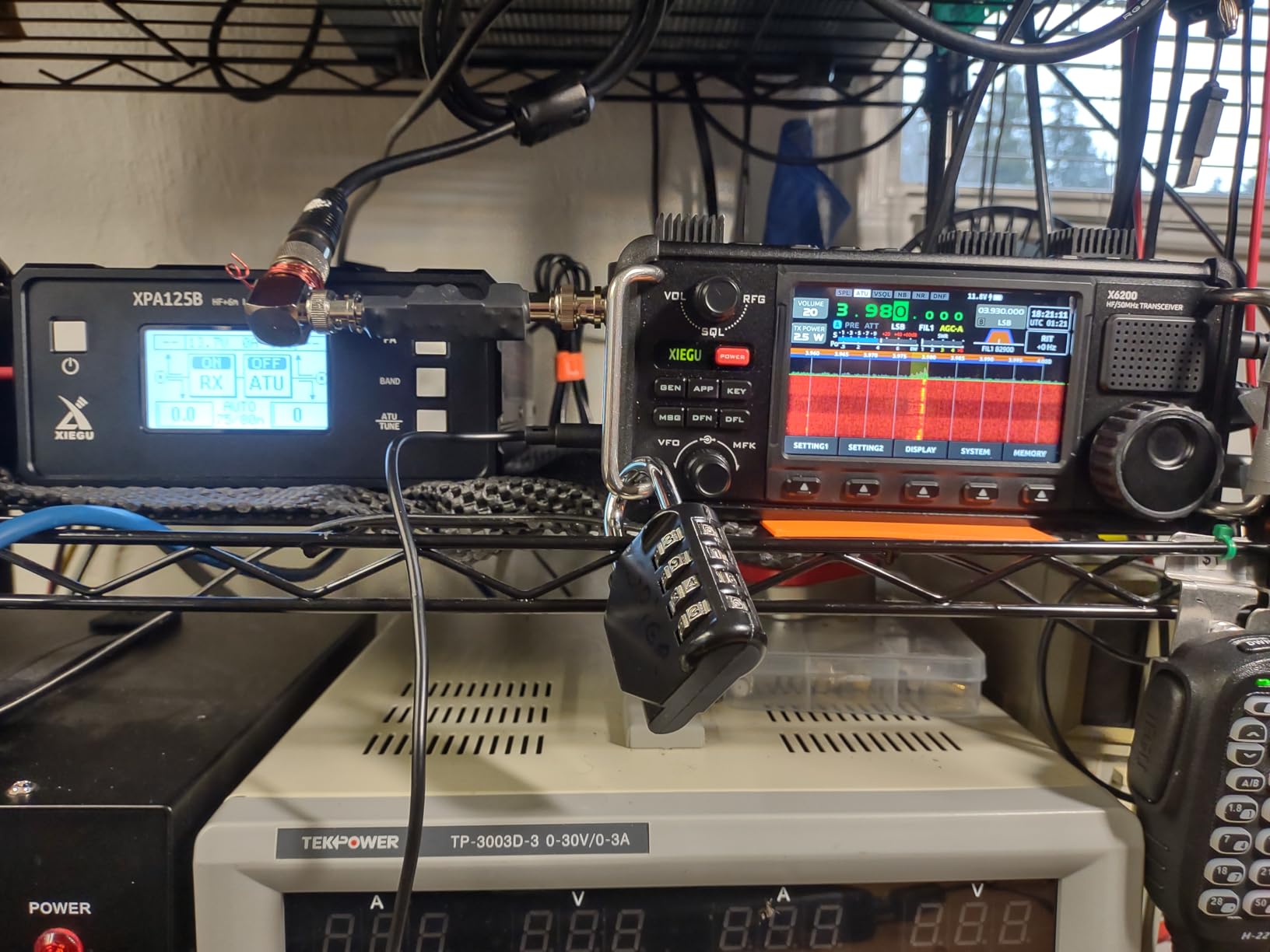 Xiegu X6200 HF Radio Transceiver, Portable HF/50MHz/WFM/AIR Receiver with RF Direct Sampling System customer photo 1