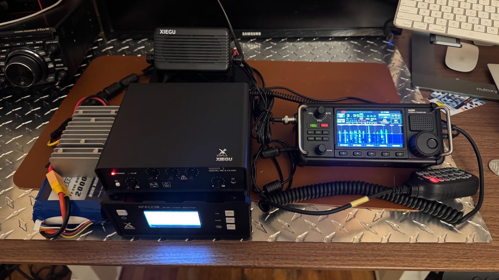 Xiegu X6200 HF Radio Transceiver, Portable HF/50MHz/WFM/AIR Receiver with RF Direct Sampling System customer photo 2
