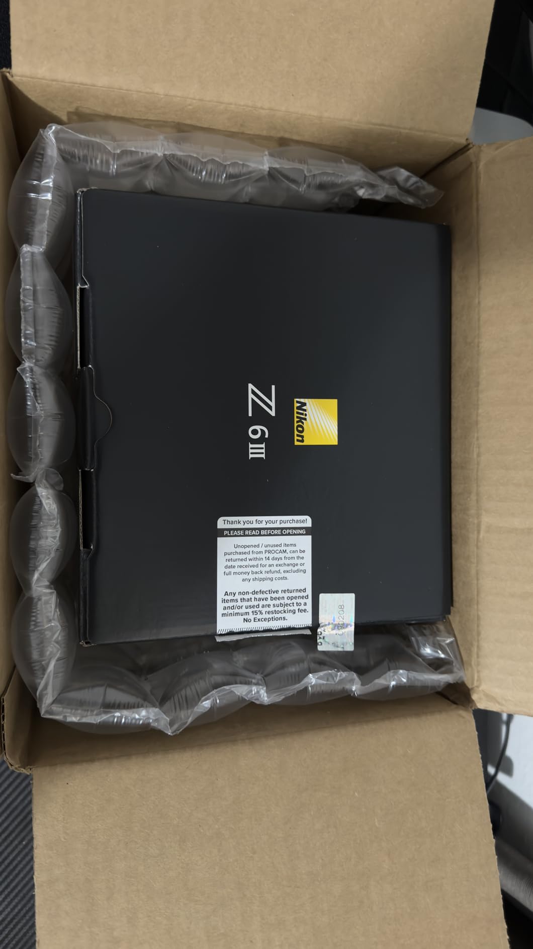 Nikon Z6 III Full-Frame Mirrorless Stills/Video Camera with 6K/60p Internal RAW Recording | USA Model customer photo 2