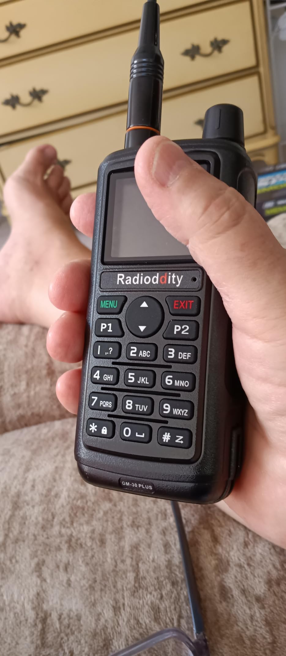 Radioddity GM-30 Plus GMRS Handheld Radio customer photo 2