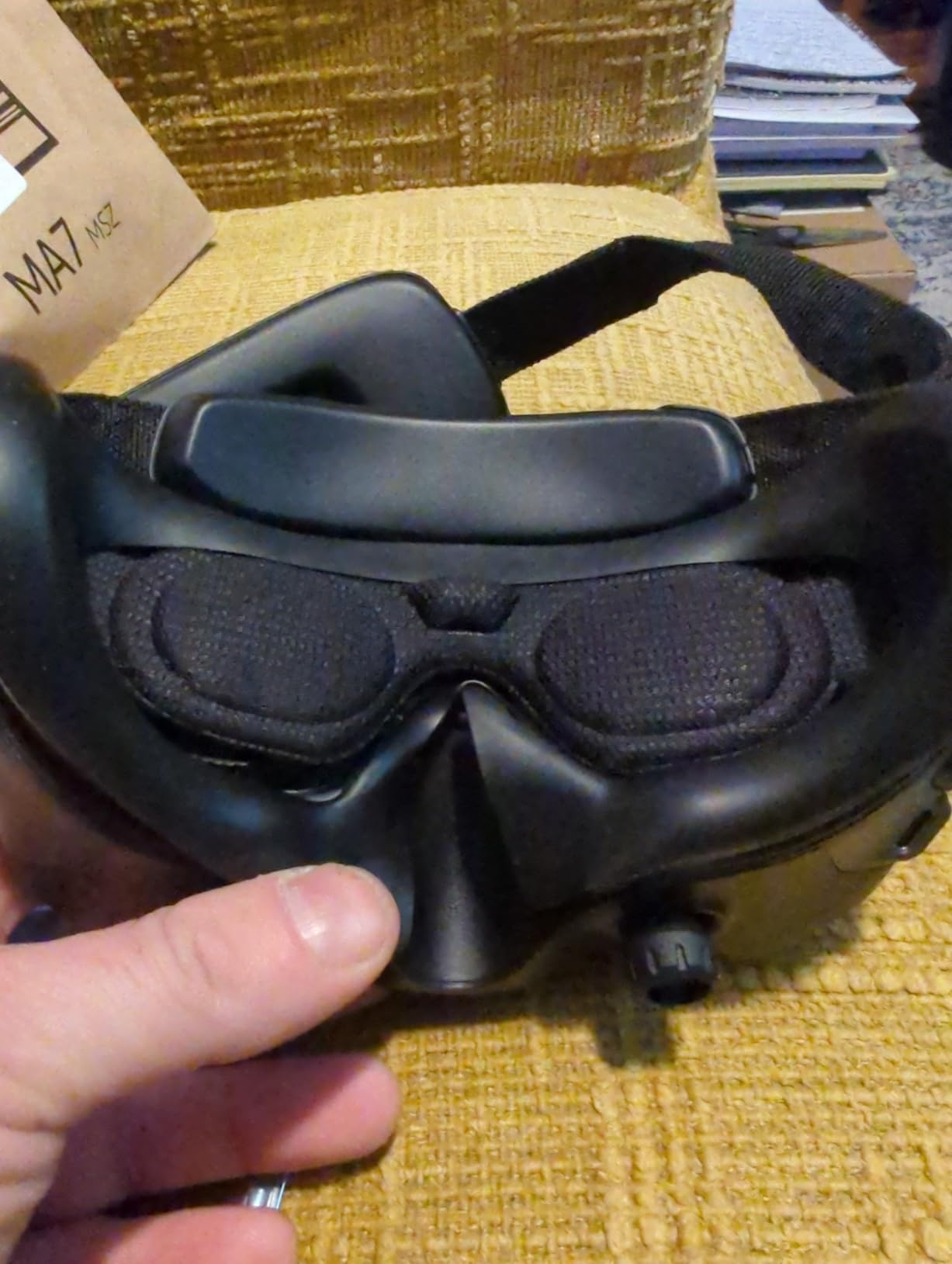 Protective Cover for Goggles 3, Lens Protector Dust Cover Sun Visor Protective Case Shell Dust Cover Compatible with DJI Avata 2 Goggles 3 customer photo 2
