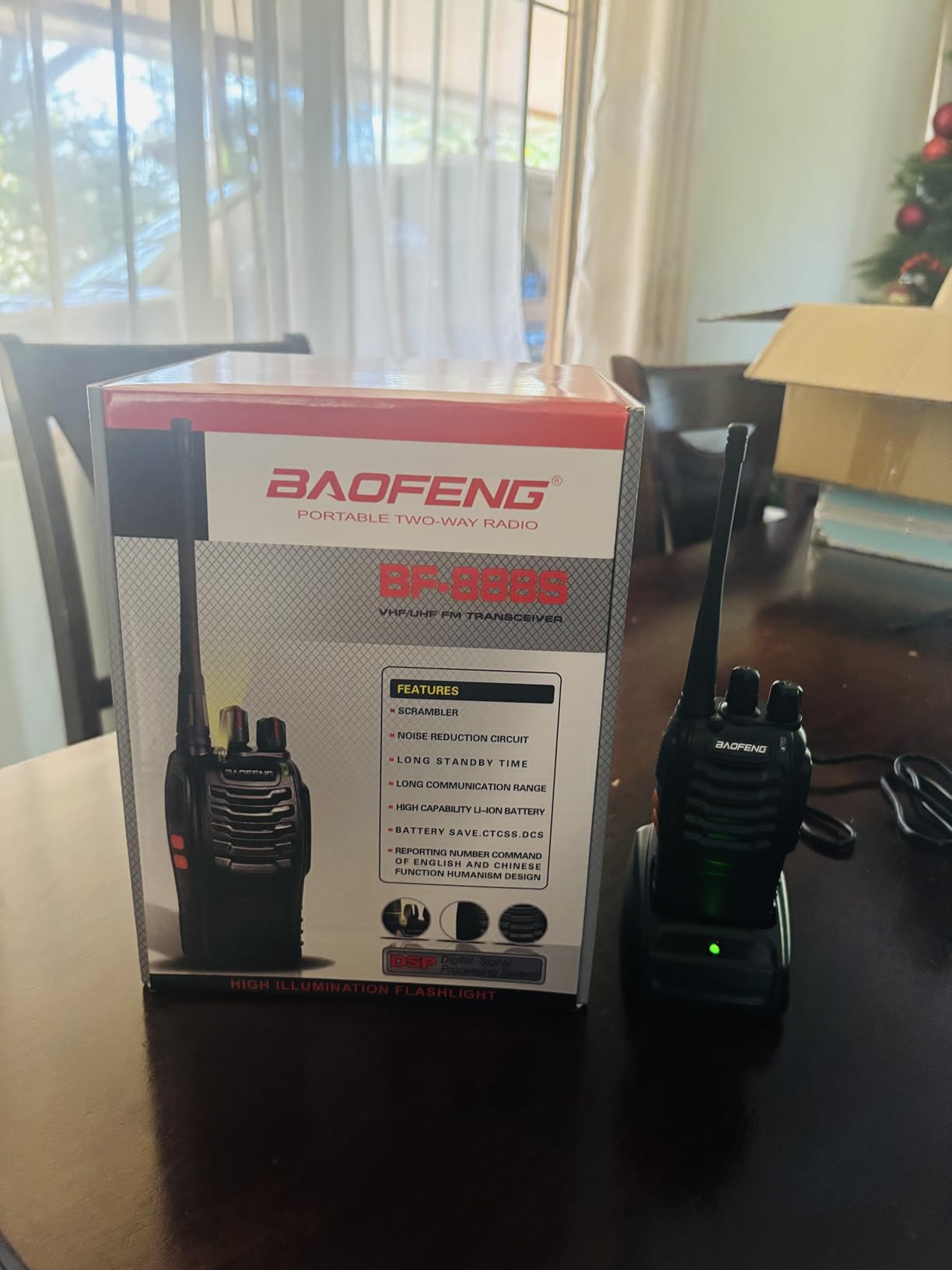 Walkie Talkies 888S Rechargeable Long Range with Earpieces for Adults, 16 Channel Professional Radio Handheld Two Way Radios Li-ion Battery and Charger Included (10 Pack with 10 Earpiece) customer photo 1