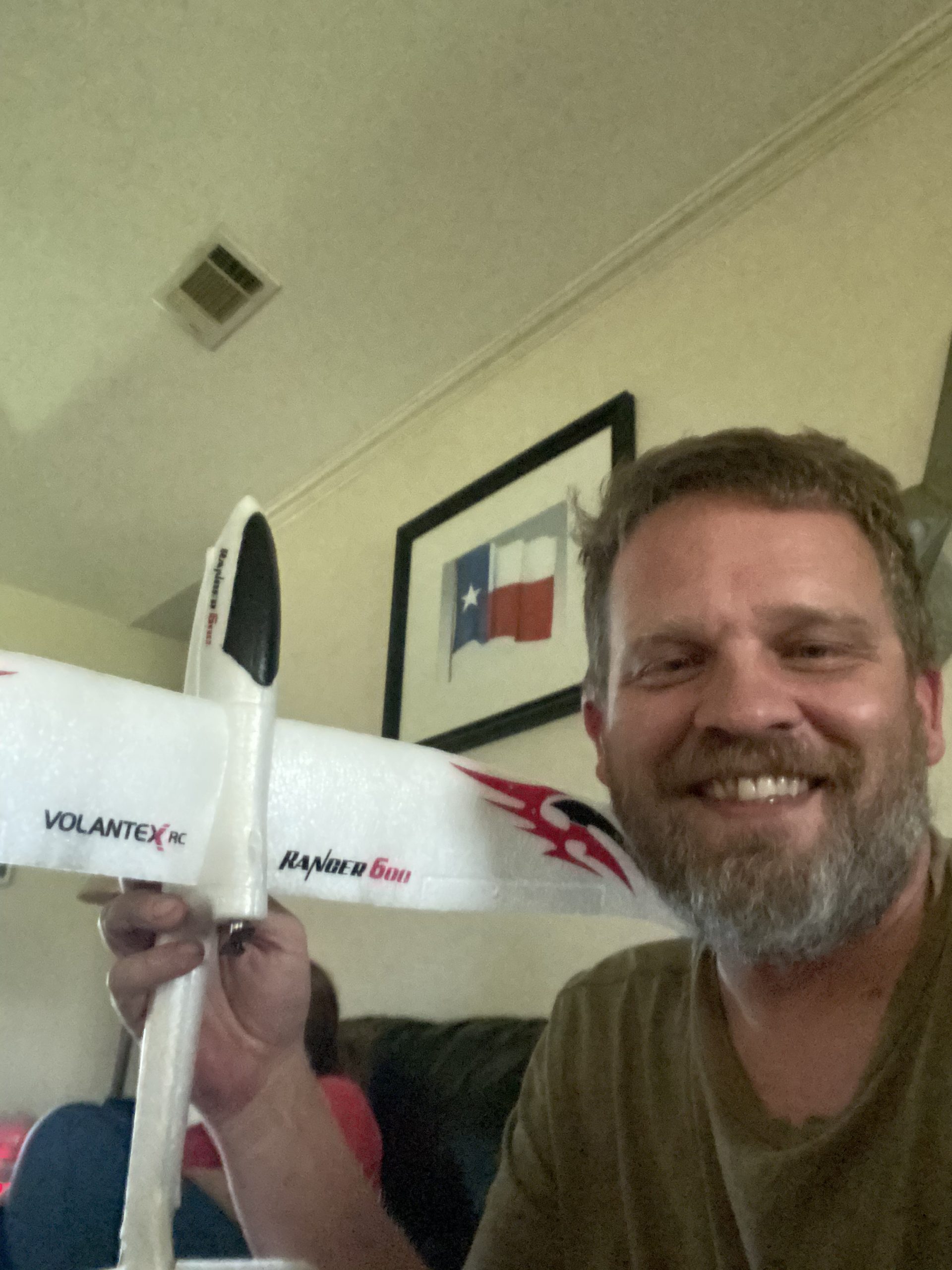 volantexrc RC Plane, 3 Channel Remote Control Plane for Beginners & Adults | Spitfire Fighter RTF, 6-Axis Gyro, 2.4GHz Radio Controlled Aircraft, Easy to Fly customer photo 1