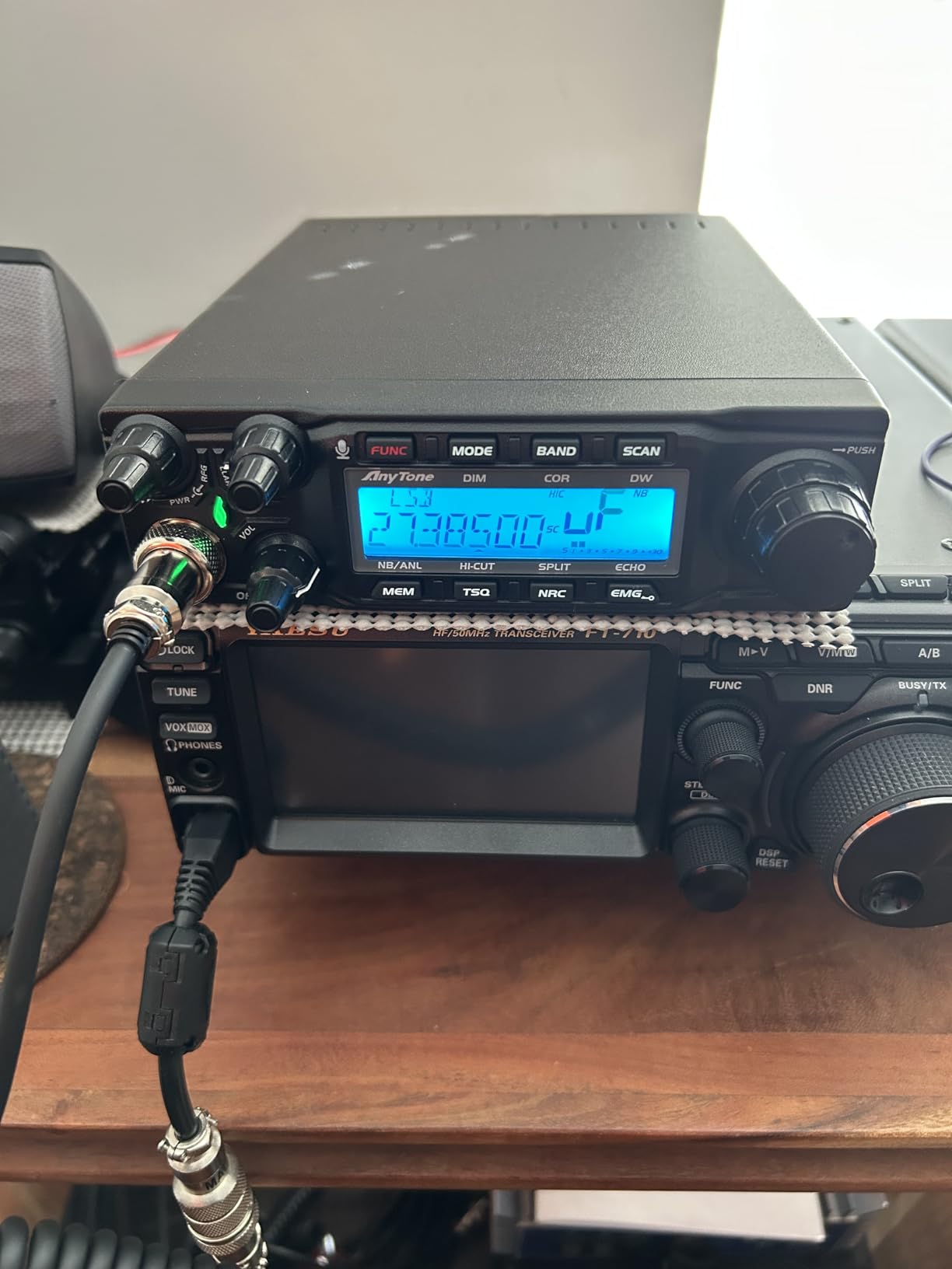 AnyTone AT-6666PRO 10 Meter Mobile Radio for Truckers, 80W High Power Ham Mobile Transceiver, AM 80W(PEP) / FM 50W / SSB 80W(PEP), RX and TX Noise Reduction, CTCSS/DCS customer photo 1