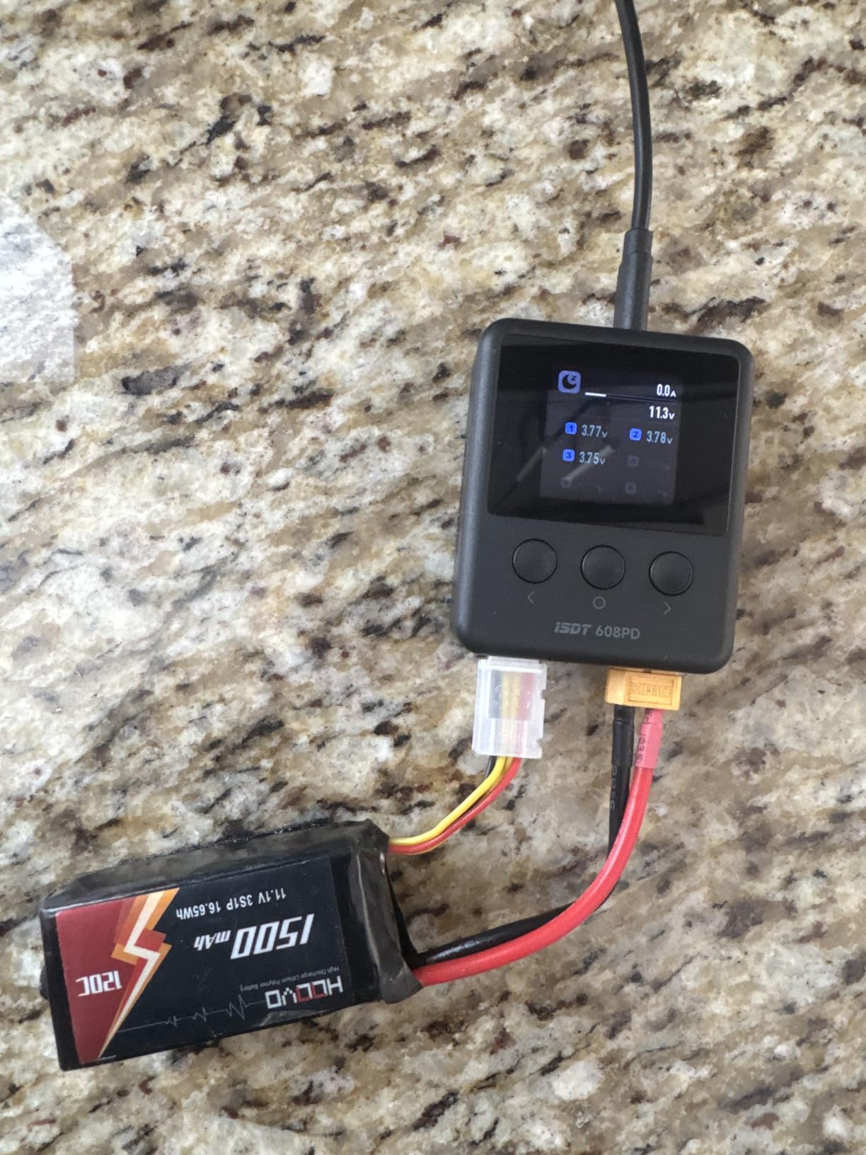 ISDT 608PD Lipo Battery Charger,DC 240W/10A,USB C PD 100W/5A Smart Charger for RC Batteries Balance Charger for Life/Lilon/LiPo/LiHV (1-6S),NiMH(1-16S),Pb (1-12S) Batteries customer photo 2