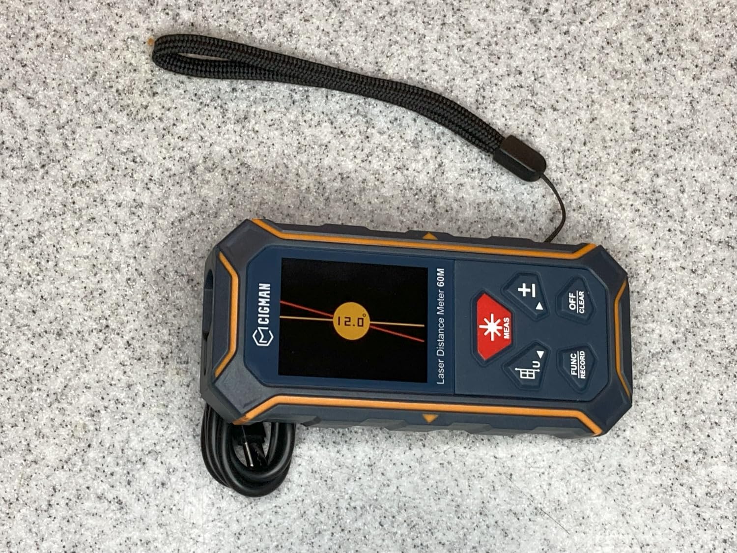 Dual Laser Measuring Tool, 393Ft Laser Measure for Home Improvement | Bilateral Laser, Fast&Accurate, Color Display, 6 Units Ft/in/M, Rechargeable, Angle Sensor, 10 Measure Modes, Magnetic Back customer photo 2