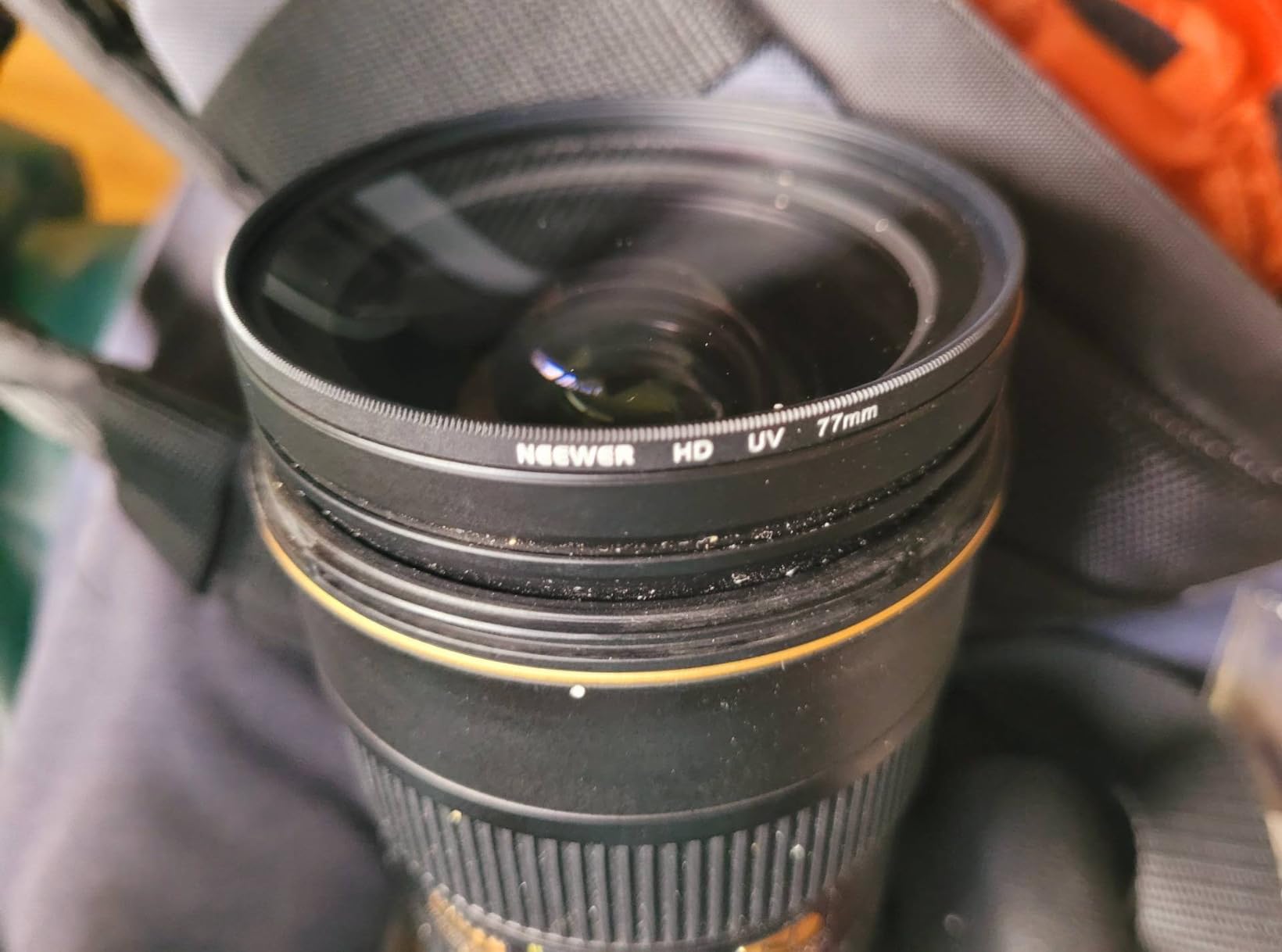 NEEWER 58mm MC UV Protection Filter with Lens Cap, Multi Resistant Nano Coatings/HD Optical Glass/Water Repellent/Scratch Resistant/Aluminum Alloy Ultra Slim Frame/Ultraviolet Filter customer photo 1