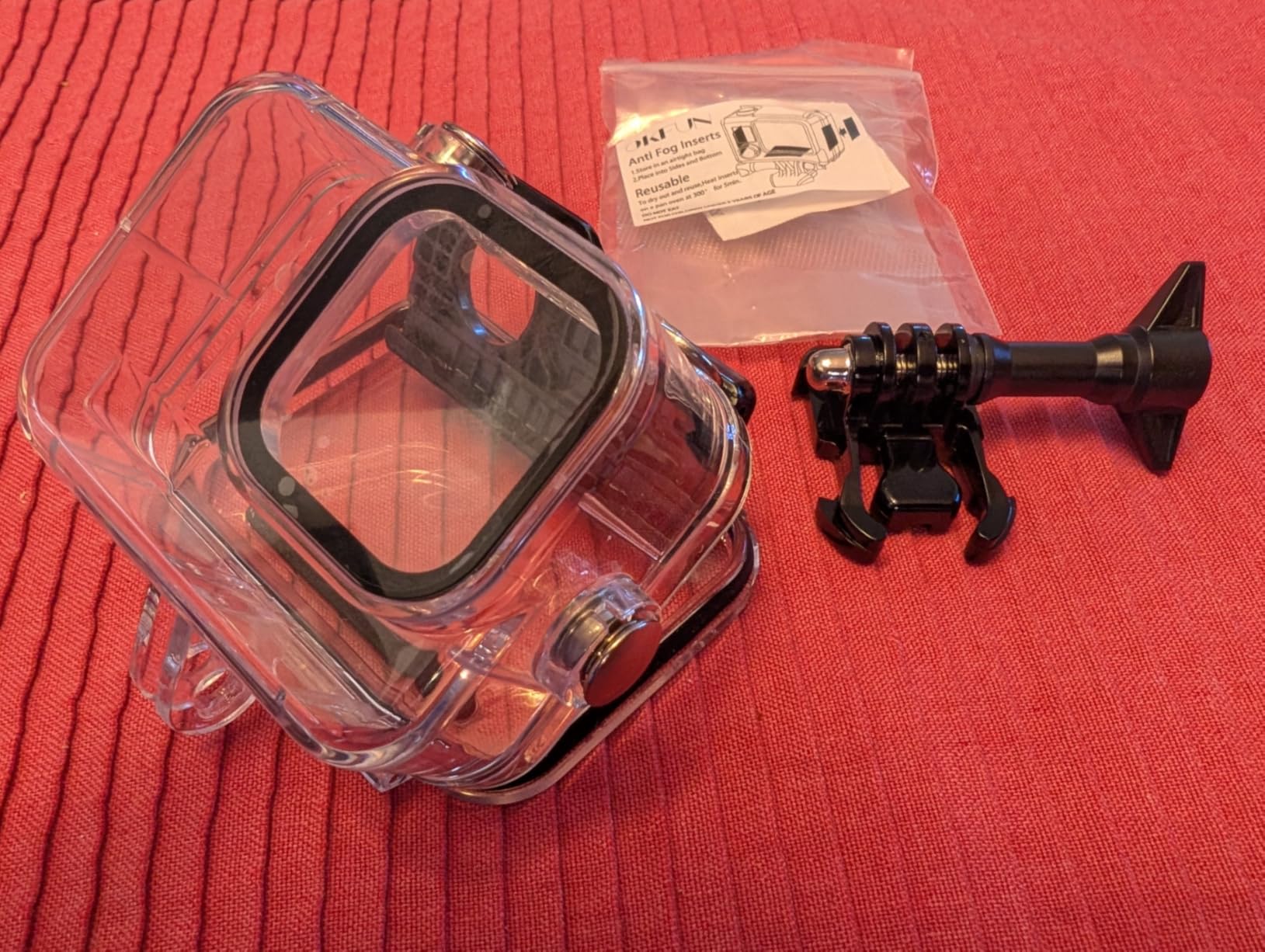Waterproof Housing Case for GoPro Hero 13/12/11/10/9 Black, Protective Underwater Dive Case Shell with Quick Release Buckle Mount customer photo 2