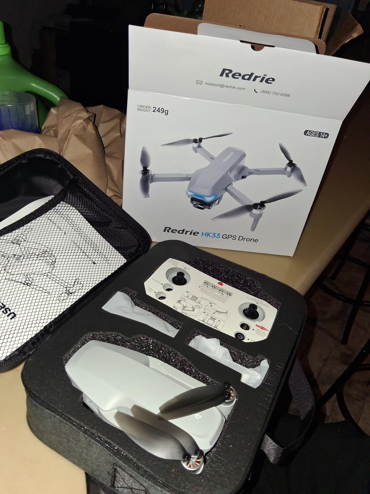 Drones with Camera for Adults 4K, Foldable Beginner Drone with Brushless Motor, Auto Follow, Tap Fly, Circle Fly, One Key Start, Under 249g customer photo 1