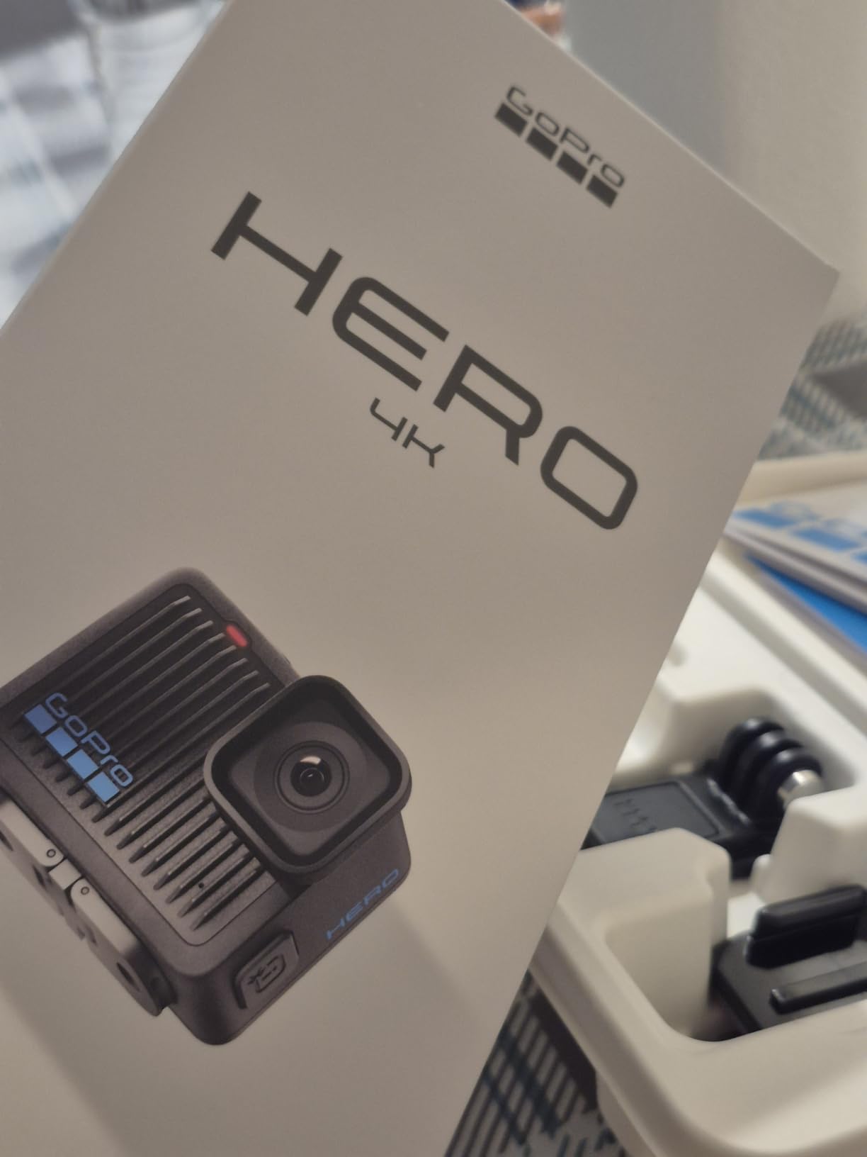 Hero (Go Pro Hero) Black Compact - Waterproof Action Camera with 4K Ultra HD Video, 12MP Photos, Stabilization + 50-in-1 Accessory Kit + 64GB Card + More customer photo 1