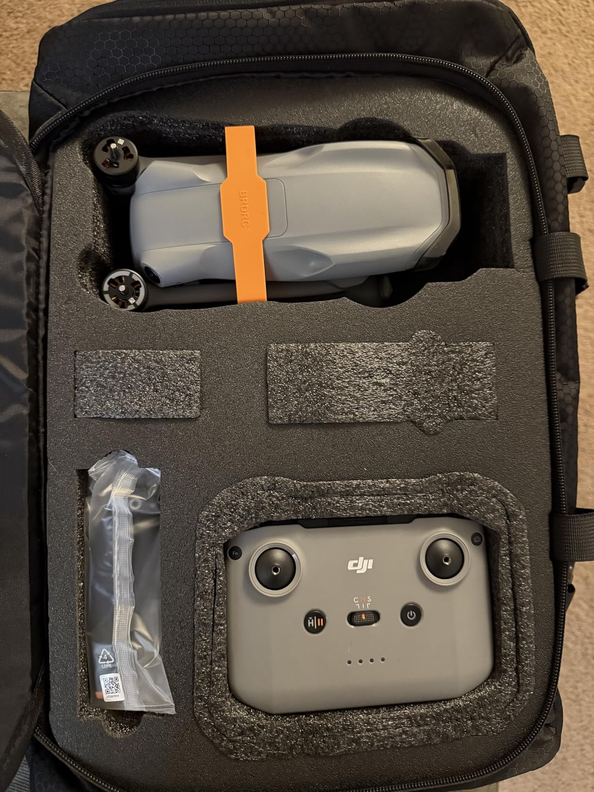 PEKREWS Mavic 3 Pro Case, Mavic 3 Case, Expandable Carry On Drone Bag for DJI RC/Pro/N1 Controller, Travel Large Capacity RC Pro Backpack Fits 17.3 Inch Laptop and DJI Fly More Combo Accessories customer photo 2