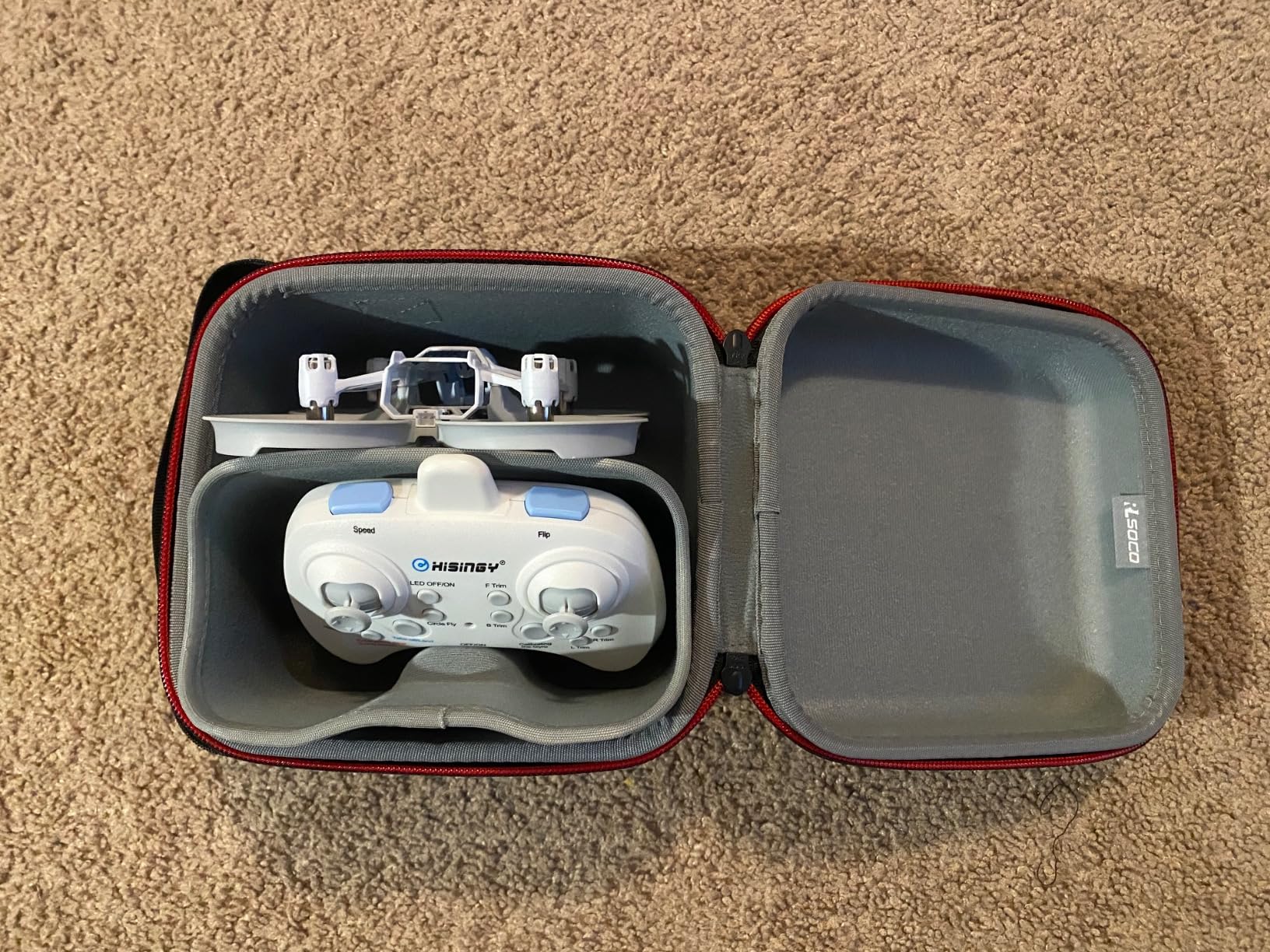 RLSOCO Carrying Case for DJI Neo Fly More Combo, Fits Neo Accessories:Remote Controller,3 Batteries,Charging Hub,Propeller Guards,Cables and Other Accessories customer photo 1