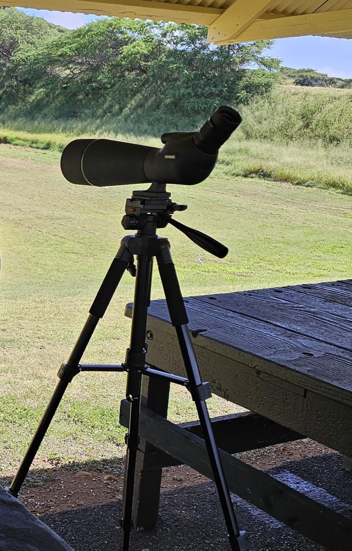 25-75x80 Spotting Scope for Target Shooting with Upgraded Full Size Tripod Carrying Bag and Phone Adapter Spotter Scope for Bird Watching, Wildlife Viewing Camo customer photo 1