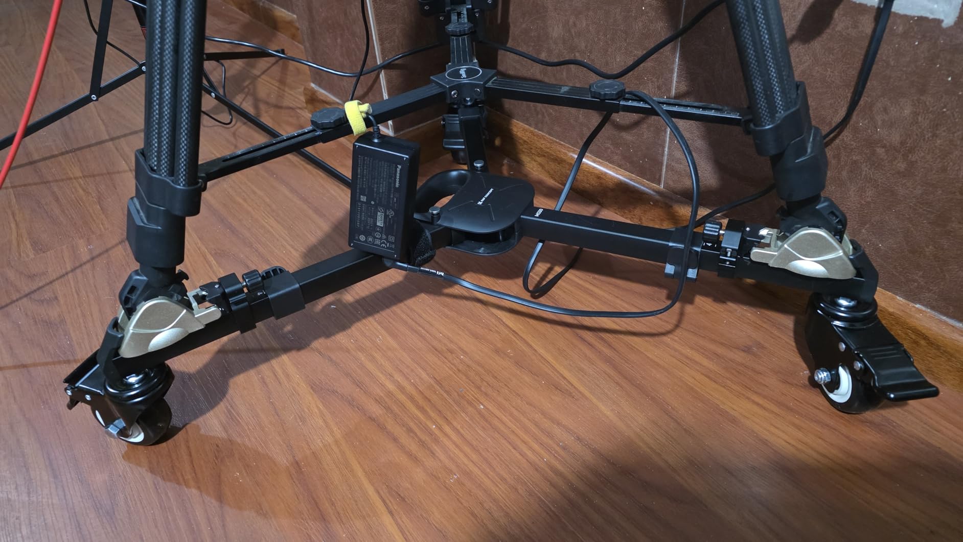K&F CONCEPT Photography Tripod Dolly, Heavy Duty with 3