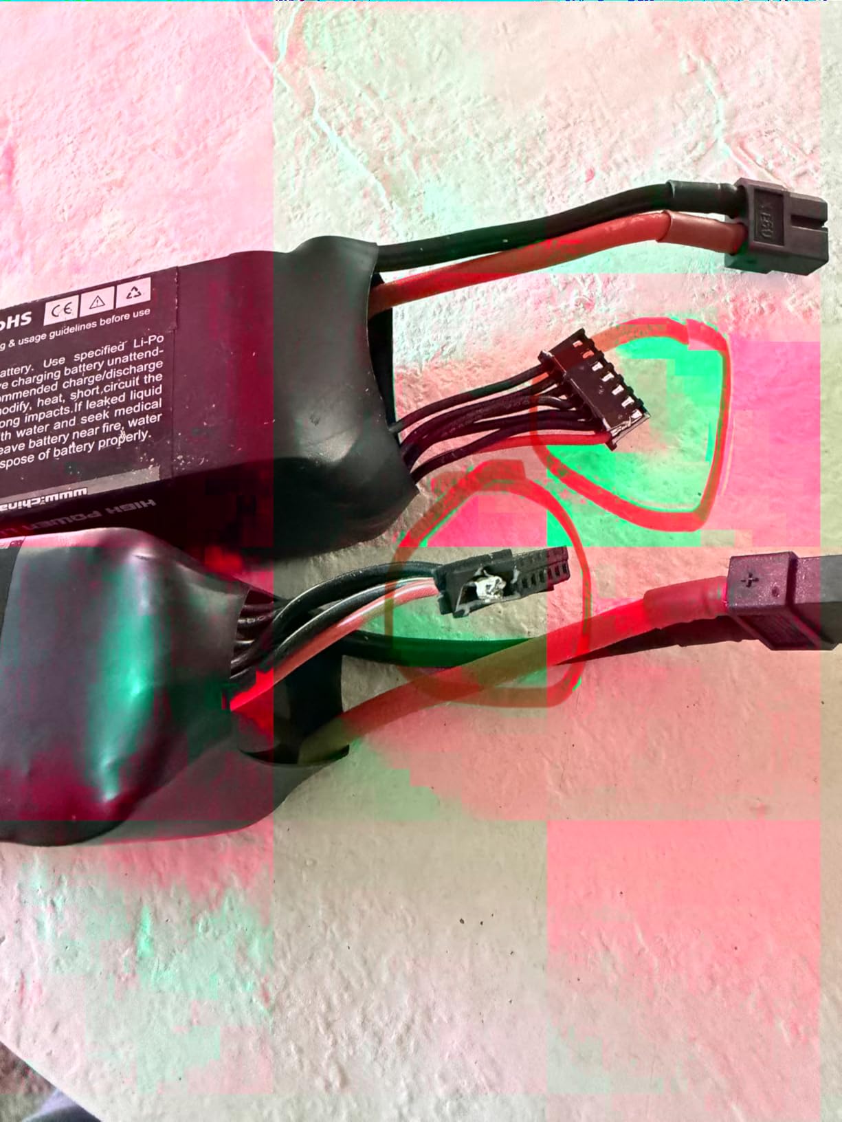 CNHL 1300mAh 130C 6s Lipo Battery 22.2V with XT60 Plug for FPV Drone Racing RC Quadcopter Helicopter Airplane(2 Packs) customer photo 1