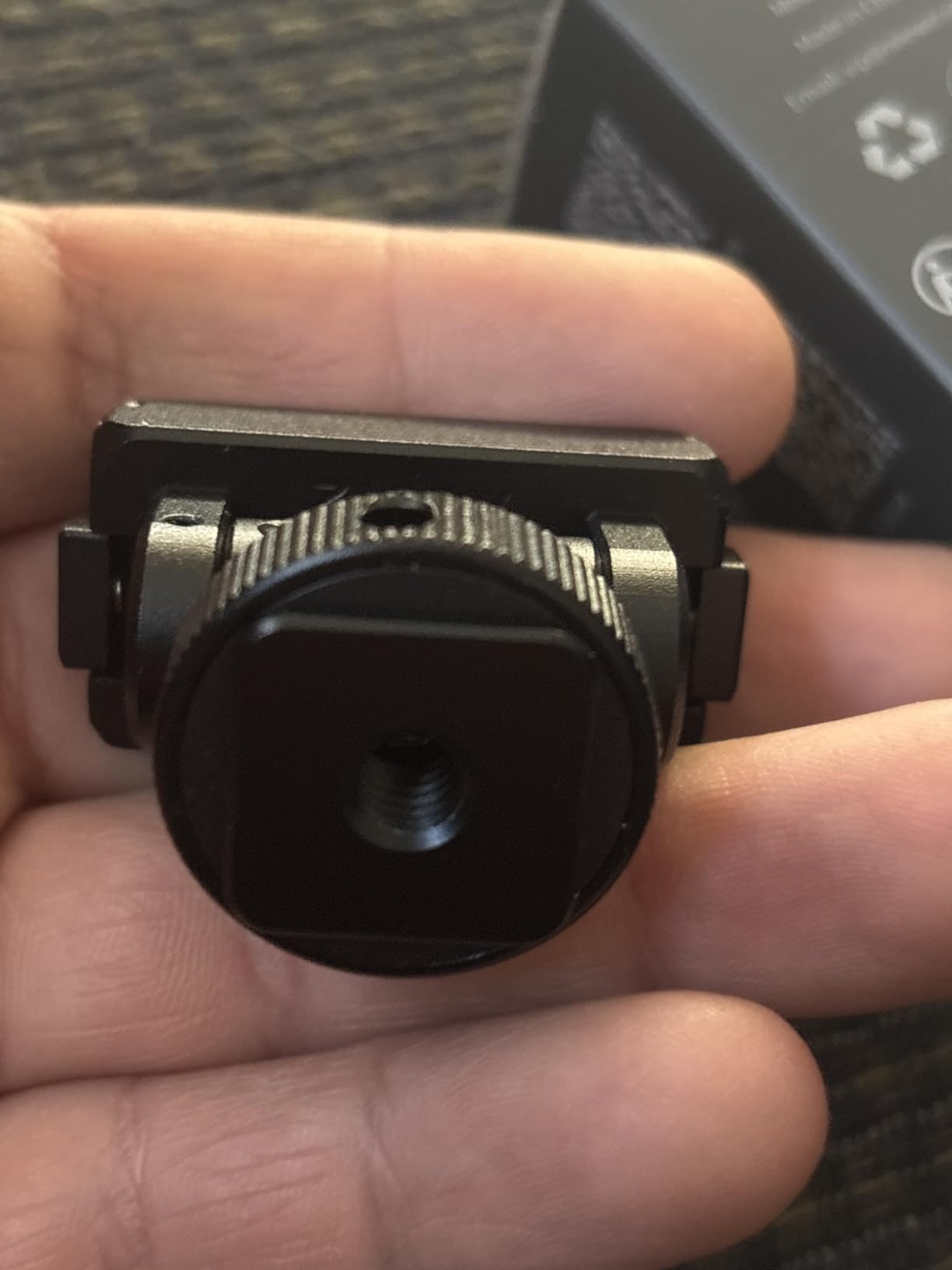 NEEWER Mount Adapter Compatible with DJI Osmo 360 / Action 5 Pro/4/3, Metal Magnetic Quick Release Action Camera Adapter Mount with 160° Tilt, Cold Shoe, 1/4
