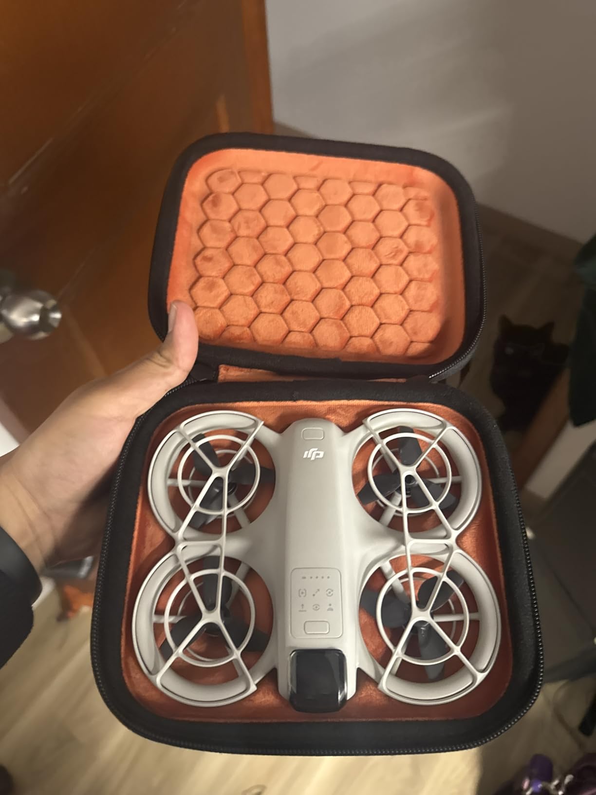 ProCase DJI Neo Carrying Case, Portable Travel Hard Shell Shockproof Cover for DJI Neo Drone (Case Only) customer photo 2