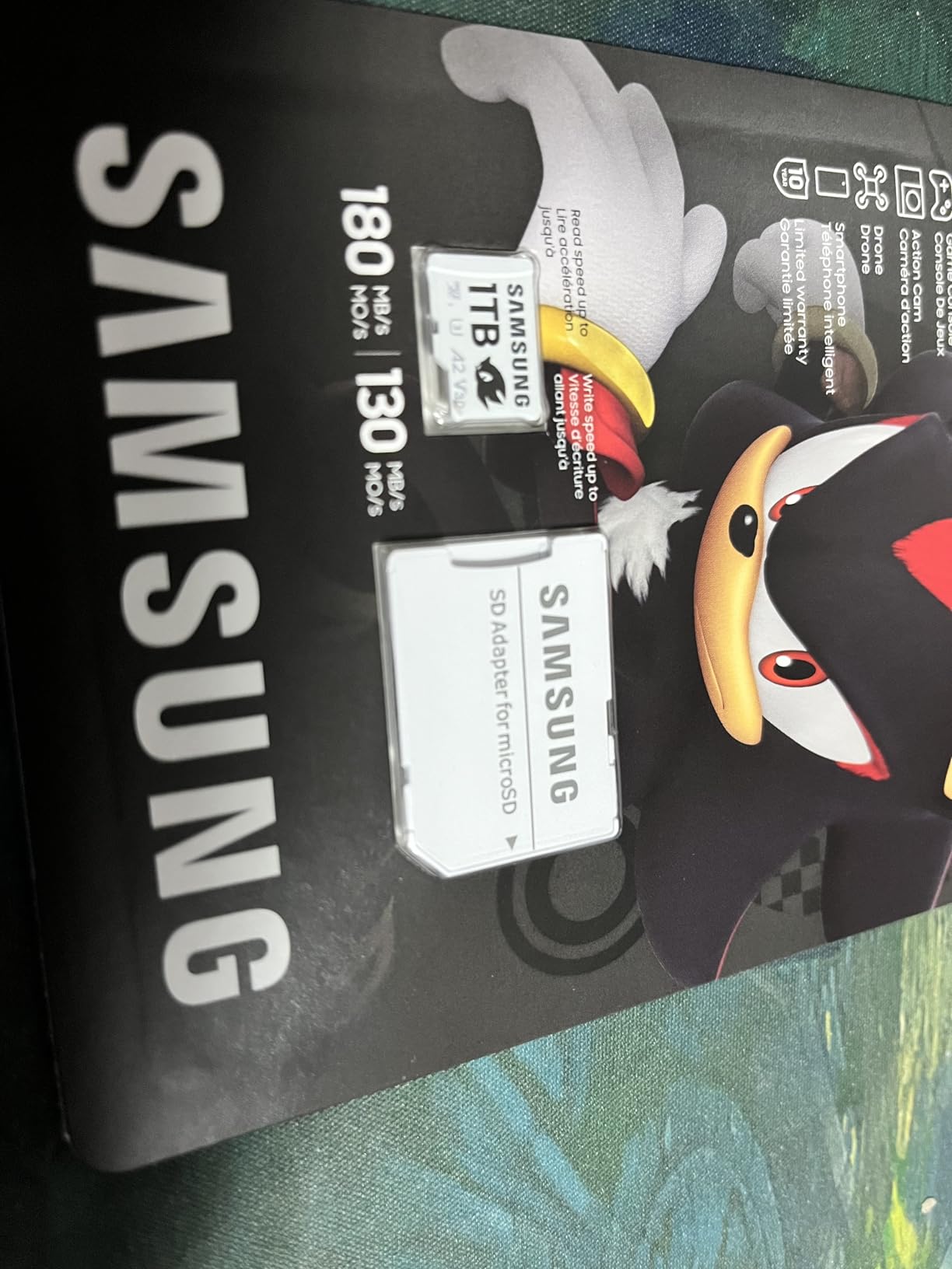 Samsung PRO Plus Sonic 512GB microSDXC + Adapter - 180MB/s, UHS-I, U3, V30, A2, 4K UHD customer photo 2