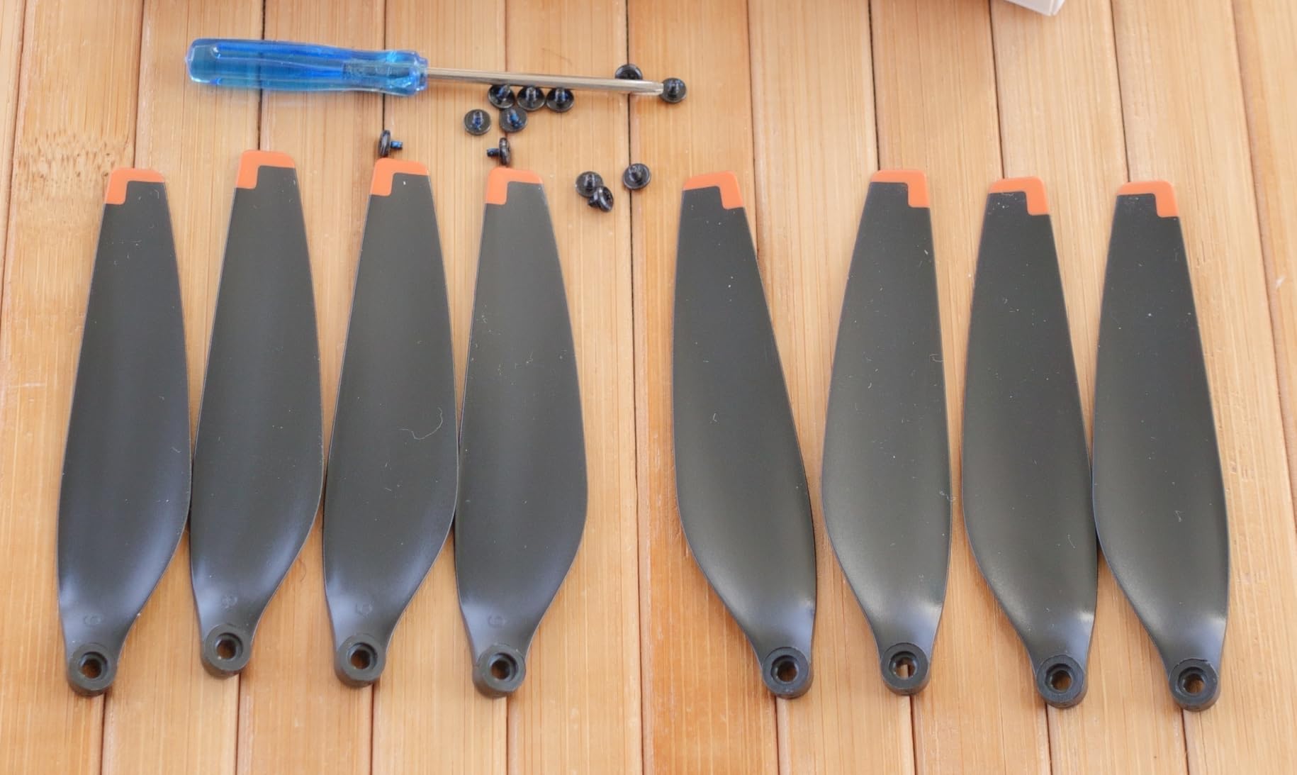 24Pcs Propellers Blades Replacement for DJI Mini 4 Pro/Mini 3 Pro, JISONCASE Low-Noise & Quick-Release Props Wings Compatible with DJI Mini 4 Pro/Mini 3 Pro Propeller Blade customer photo 2