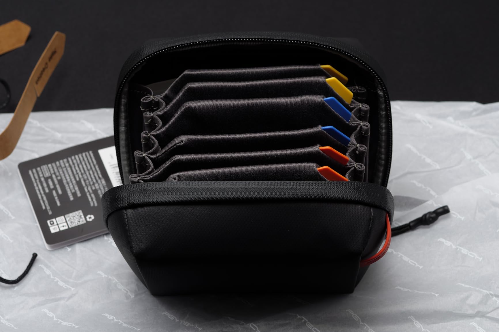 PGYTECH Hard Lens Filter Pouch, Camera Filter Bag Carrying Case, M customer photo 2