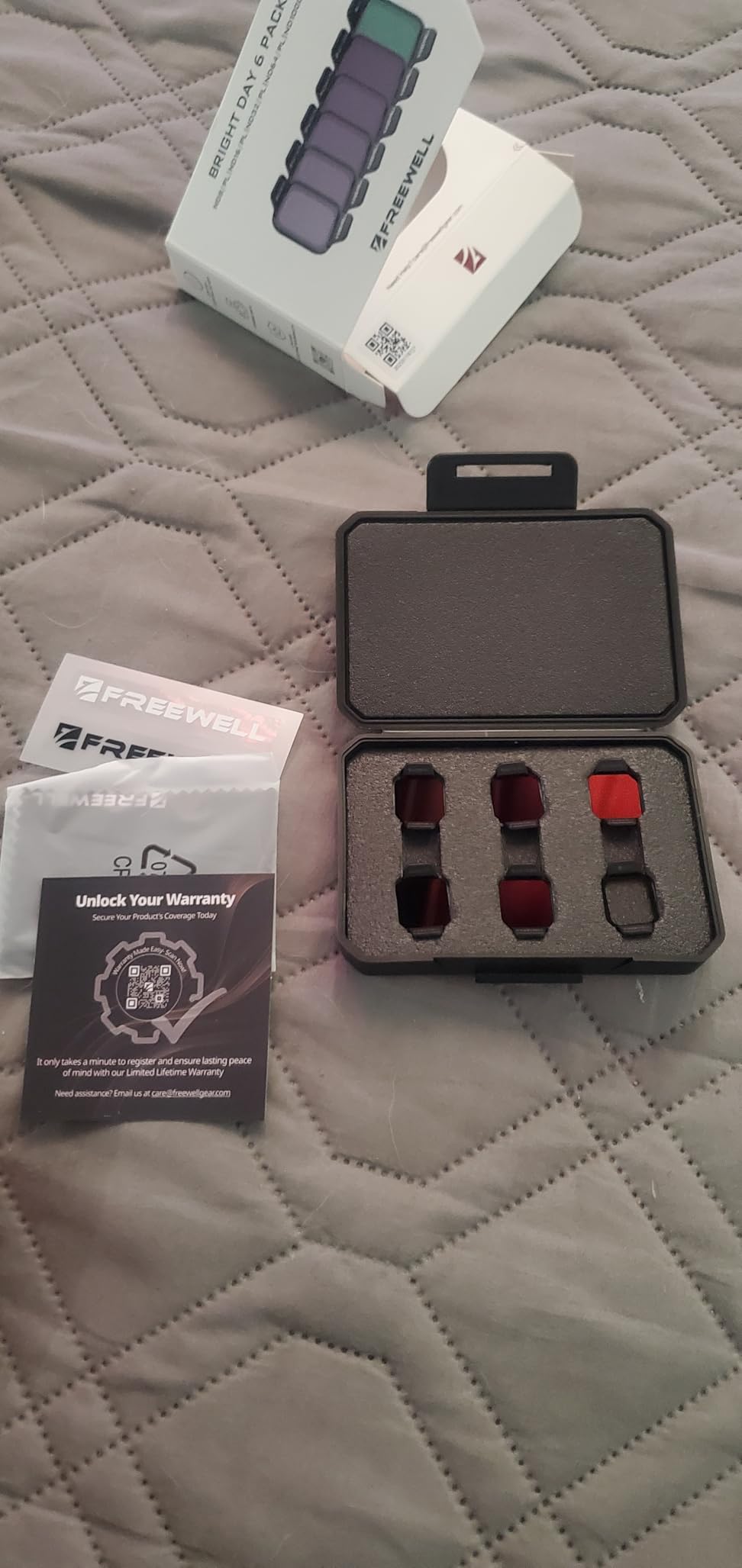 Freewell Bright Day Filter Kit for DJI Flip Drone - ND8/PL, ND16/PL, ND32/PL, ND64/PL, ND1000, UV for Light Control and Glare Reduction customer photo 2
